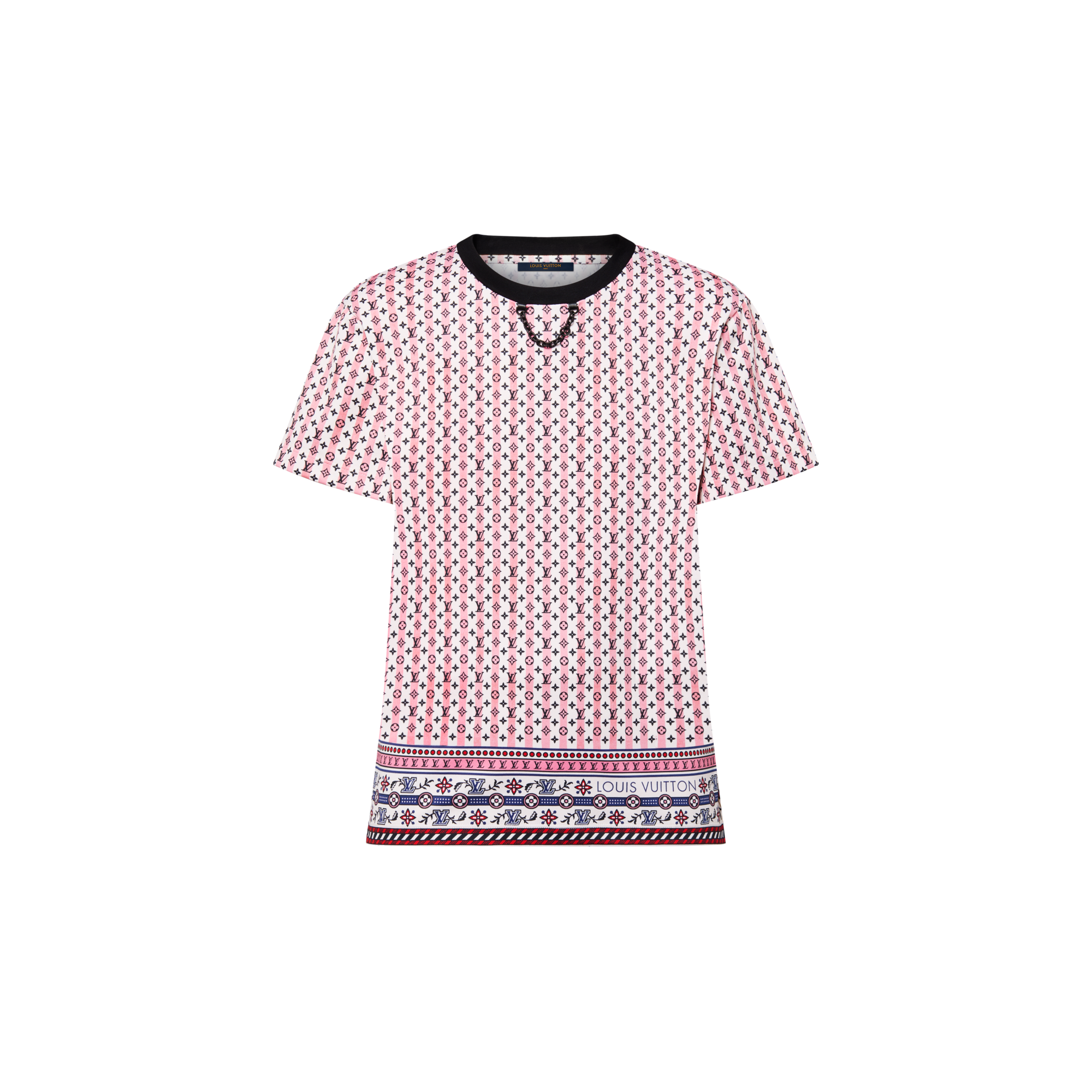T-shirt con stampa Scarf  Donna Abbigliamento Camicie e T-Shirt | LOUIS VUITTON (Zoom prodotto)