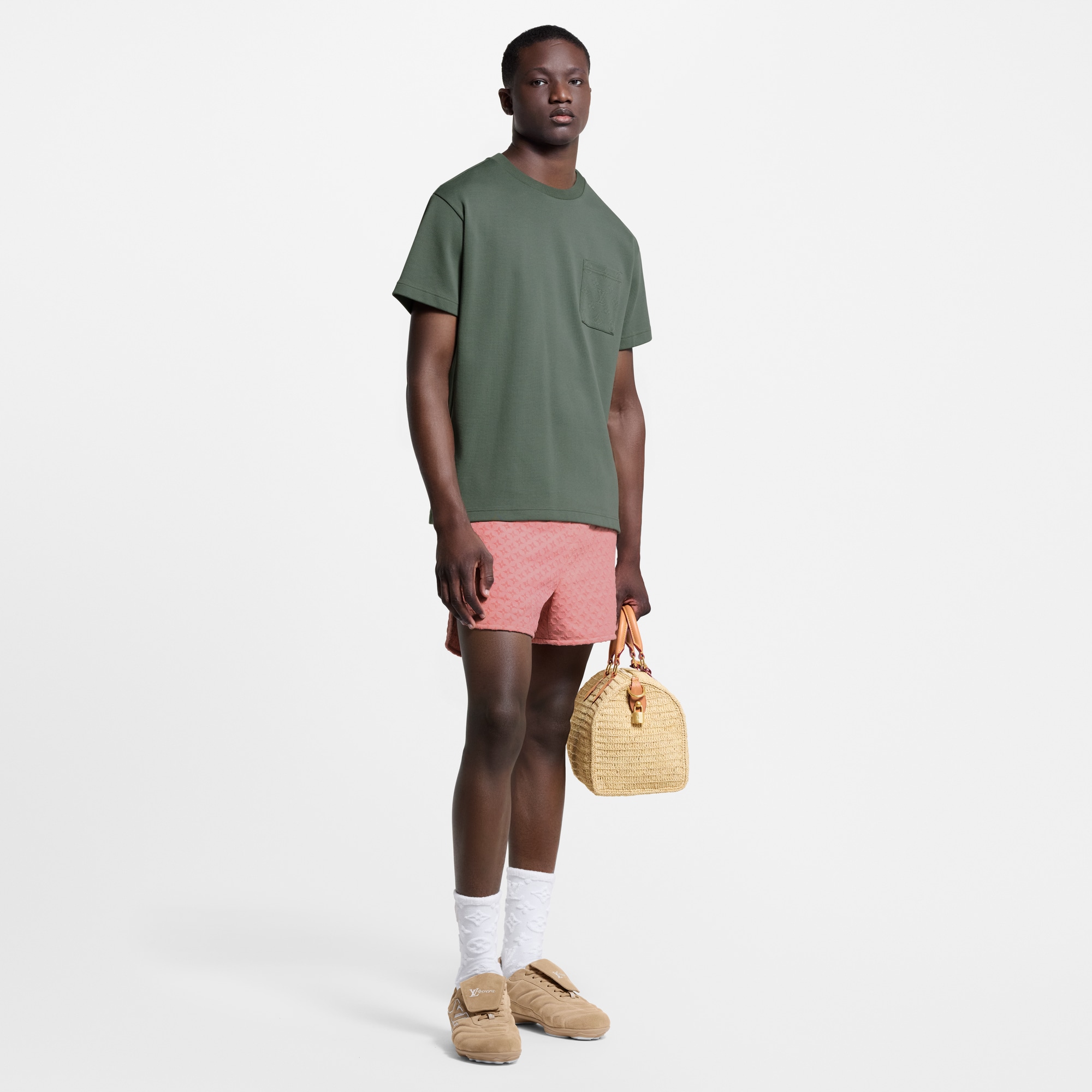 T-shirt con tasca iconica  Uomo Abbigliamento T-Shirt e Polo | LOUIS VUITTON (Zoom prodotto)