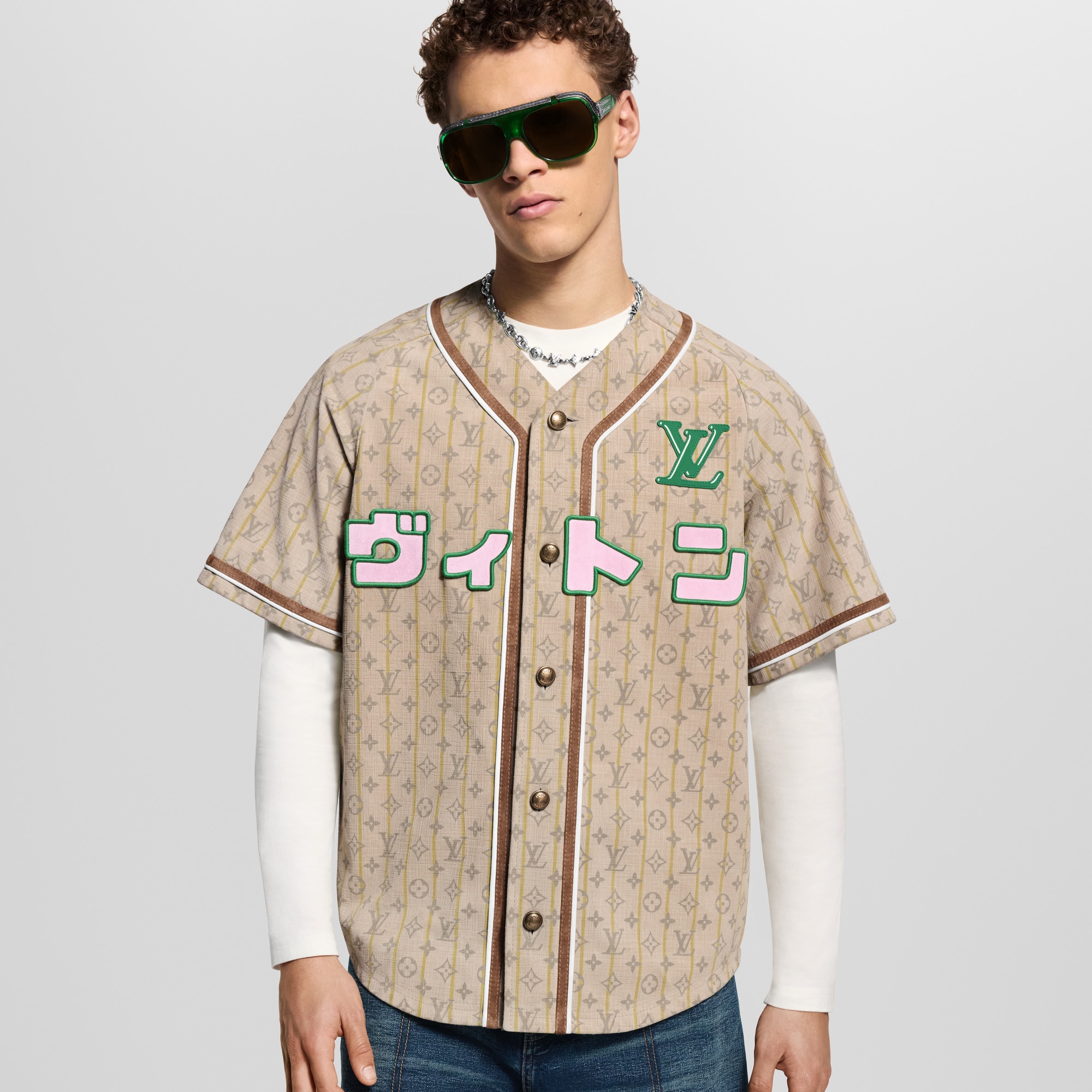 T-shirt da baseball in pelle  Uomo Abbigliamento Tutti i Capi di Abbigliamento | LOUIS VUITTON (Zoom prodotto)