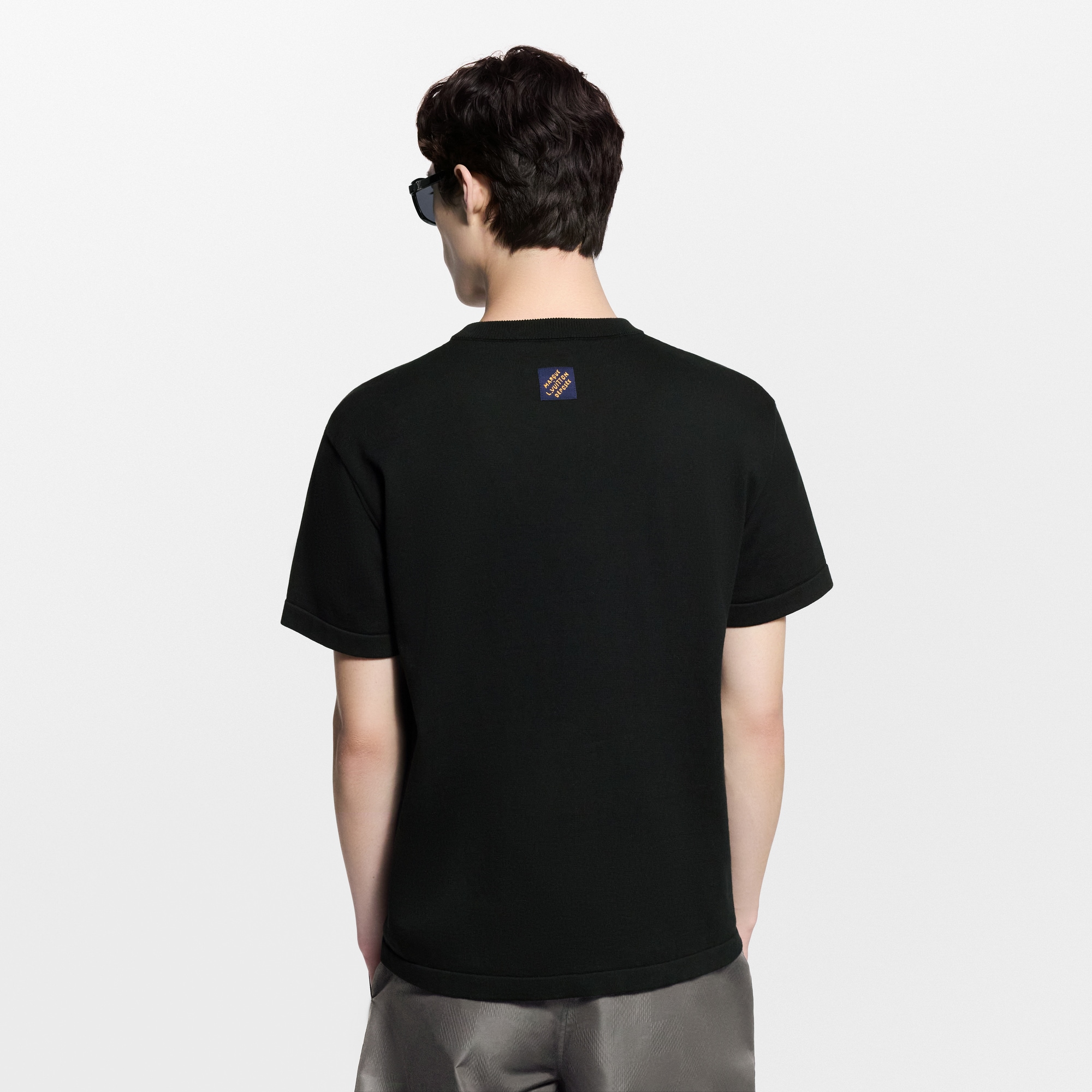 T-shirt girocollo con lavorazione a intarsio  Uomo Abbigliamento Tutti i Capi di Abbigliamento | LOUIS VUITTON (Zoom prodotto)