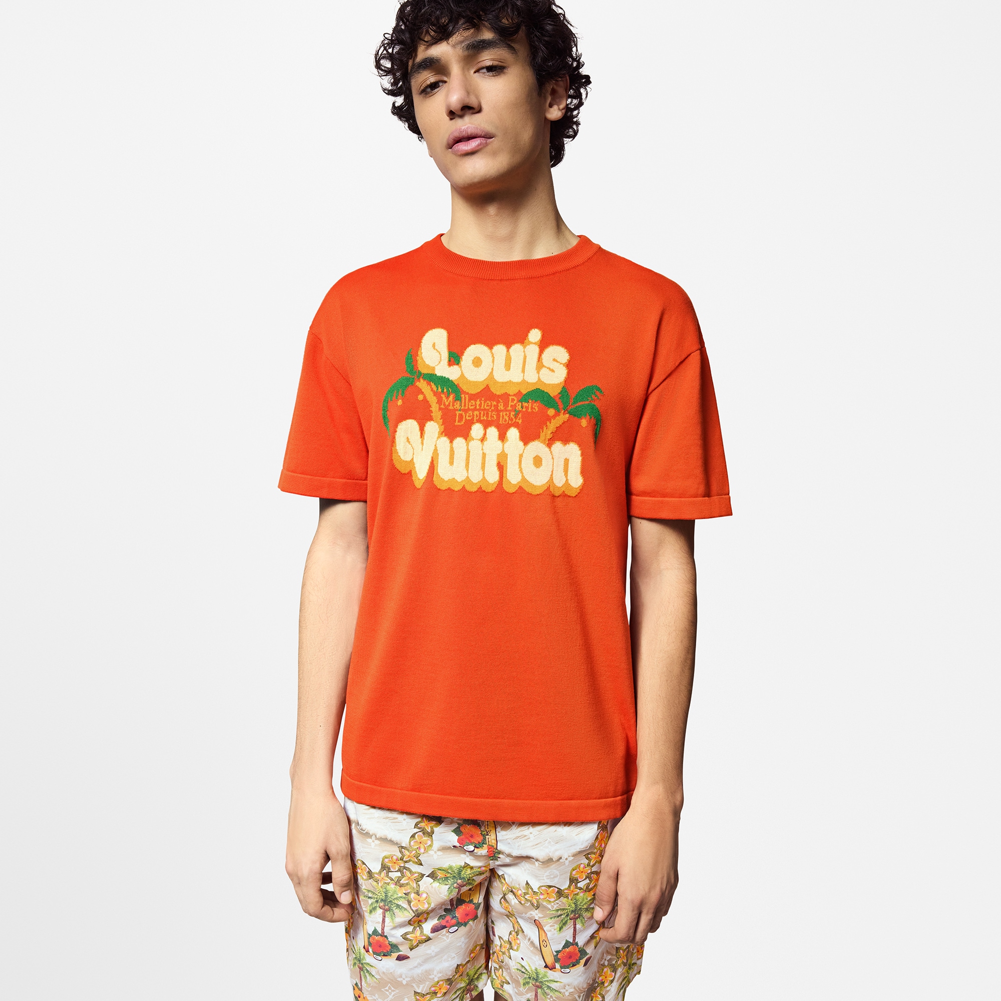 T-shirt in cotone  Uomo Abbigliamento Maglieria e Felpe | LOUIS VUITTON (Zoom prodotto)