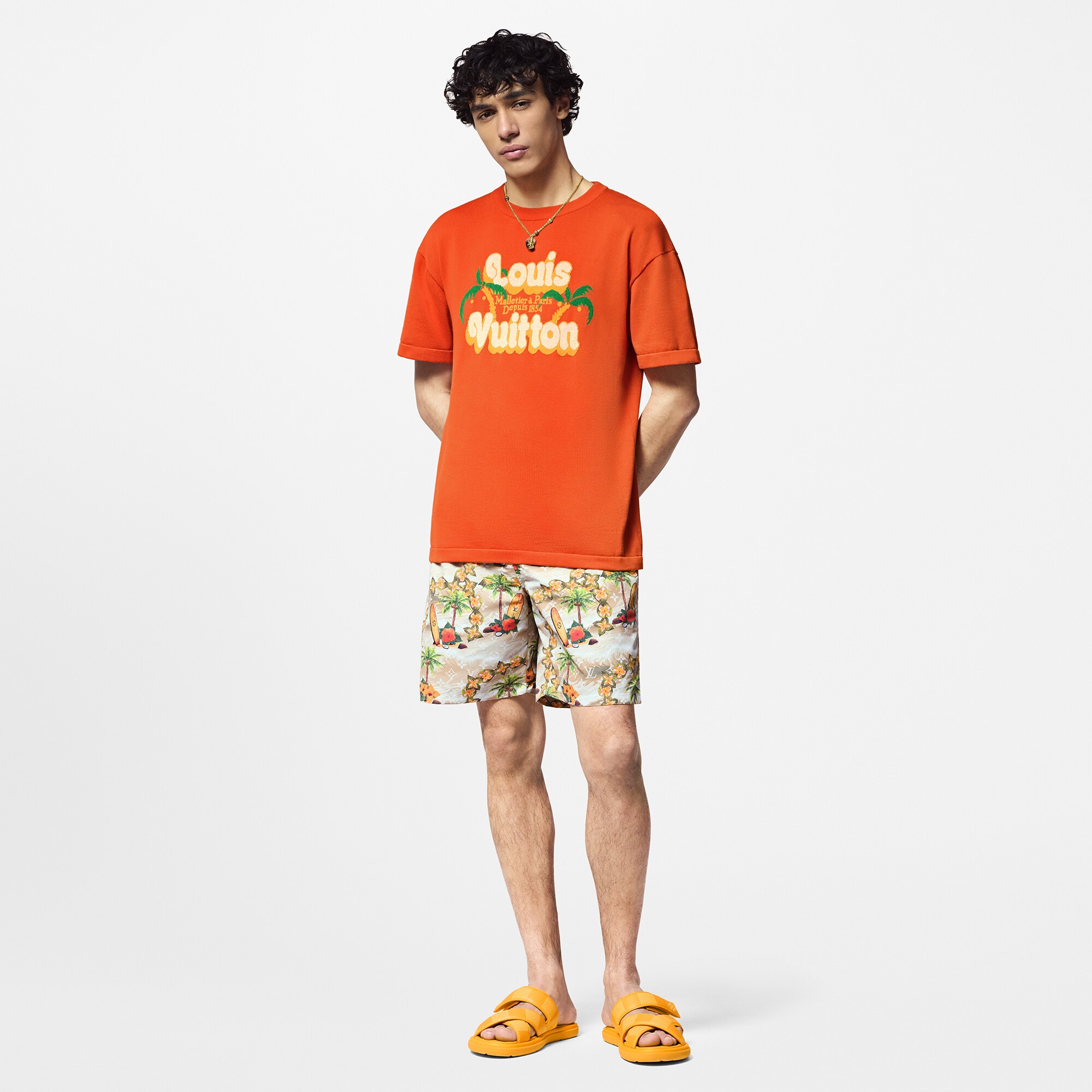 T-shirt in cotone  Uomo Abbigliamento Maglieria e Felpe | LOUIS VUITTON (Zoom prodotto)