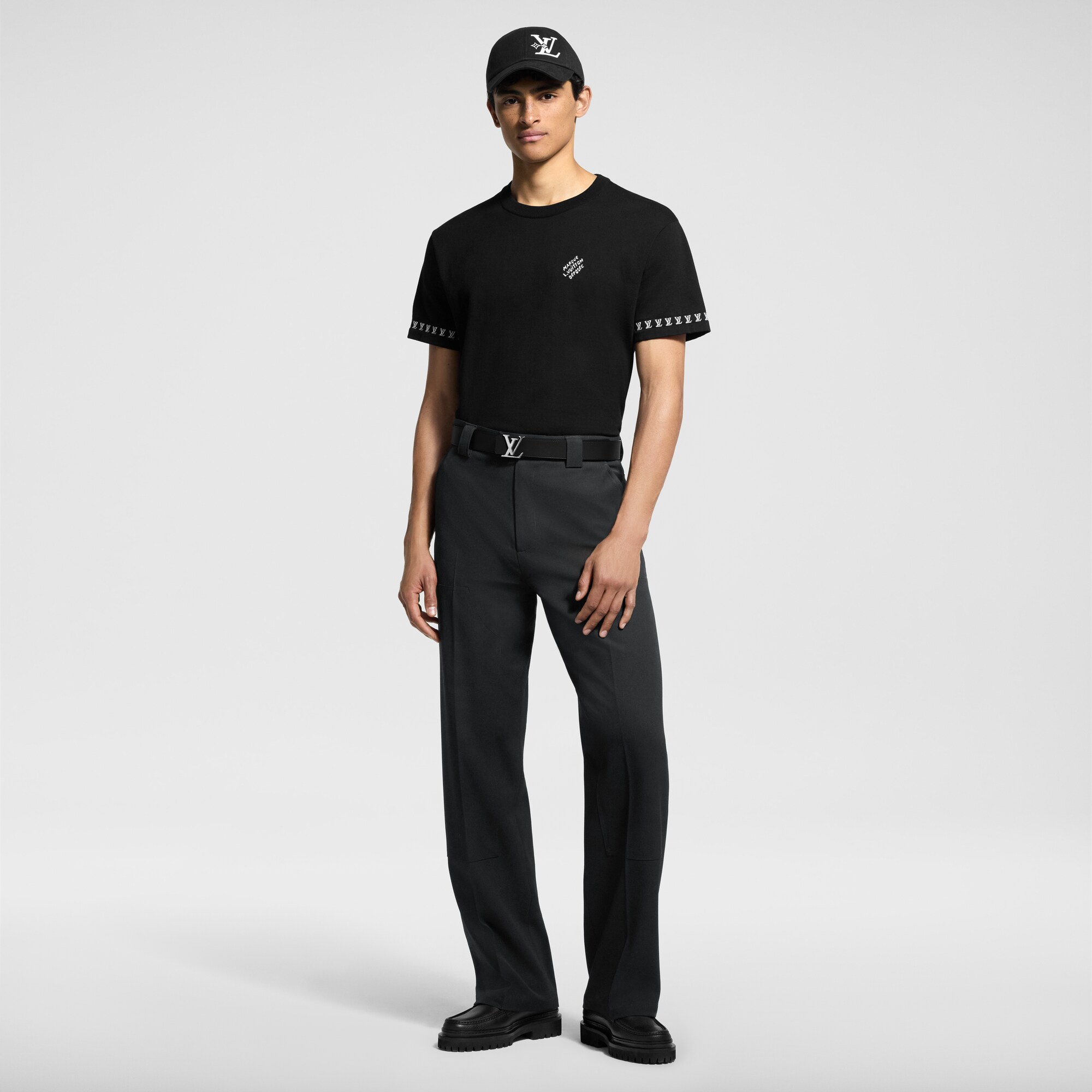 T-shirt in cotone  Uomo Abbigliamento Maglieria e Felpe | LOUIS VUITTON (Zoom prodotto)