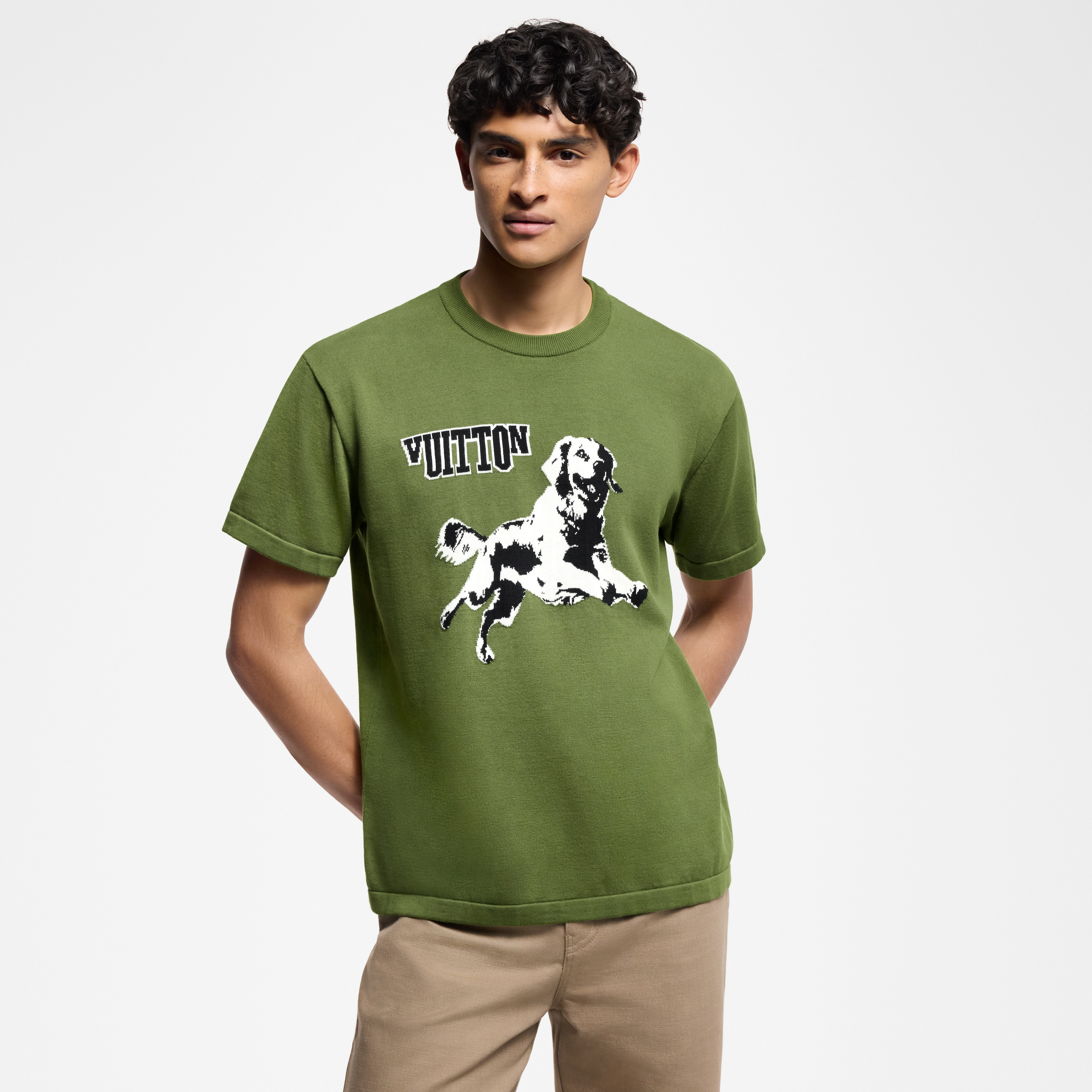 T-shirt in cotone  Uomo Abbigliamento Tutti i Capi di Abbigliamento | LOUIS VUITTON (Zoom prodotto)