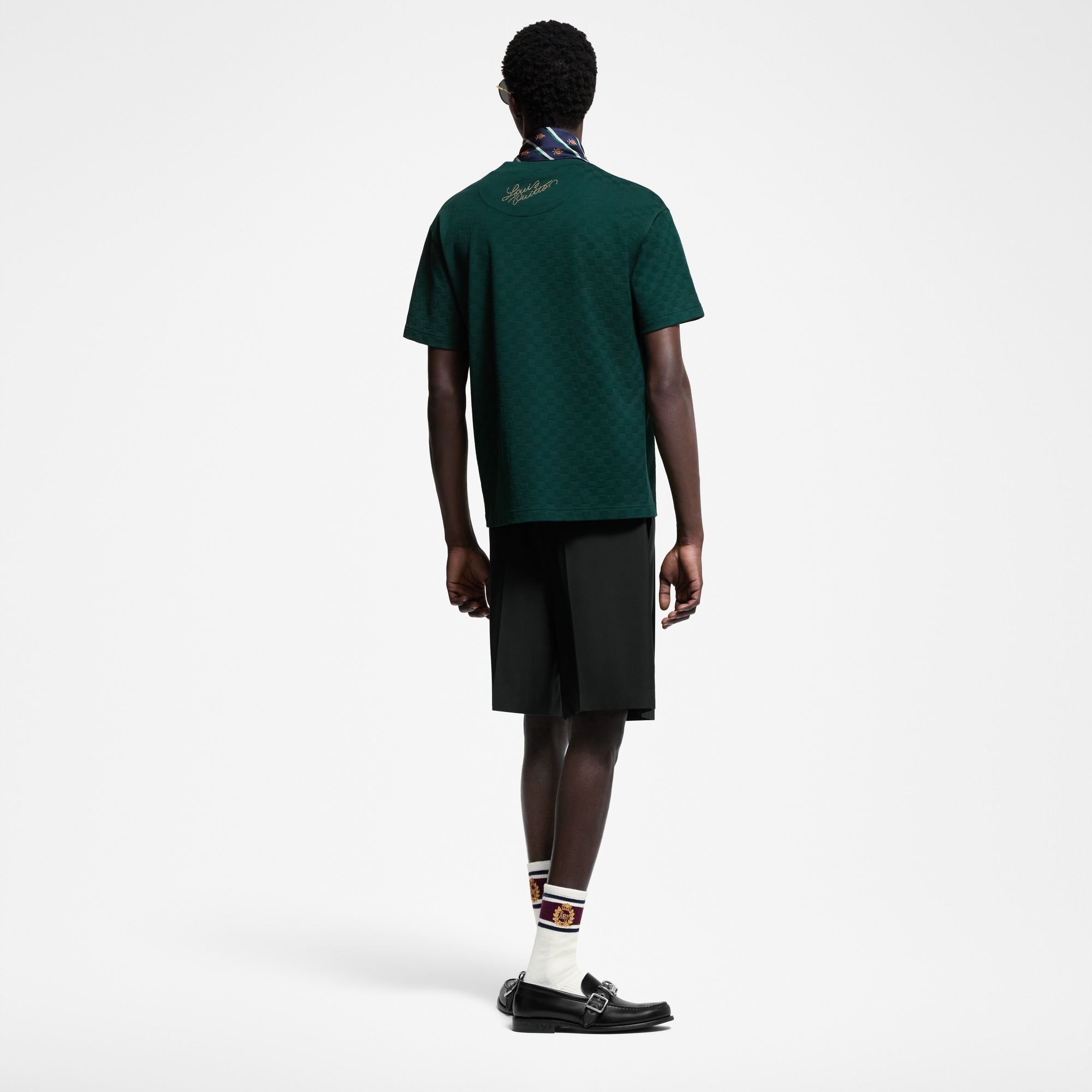 T-shirt in cotone con applicazione iconica  Uomo Abbigliamento T-Shirt e Polo | LOUIS VUITTON (Zoom prodotto)