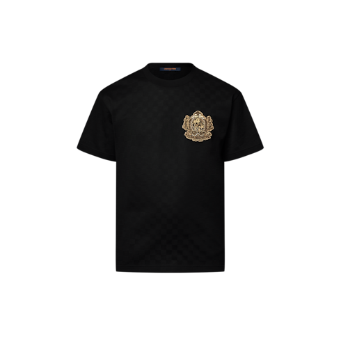 T-shirt in cotone con applicazione iconica Uomo Abbigliamento T-Shirt e Polo | LOUIS VUITTON (Zoom prodotto)
