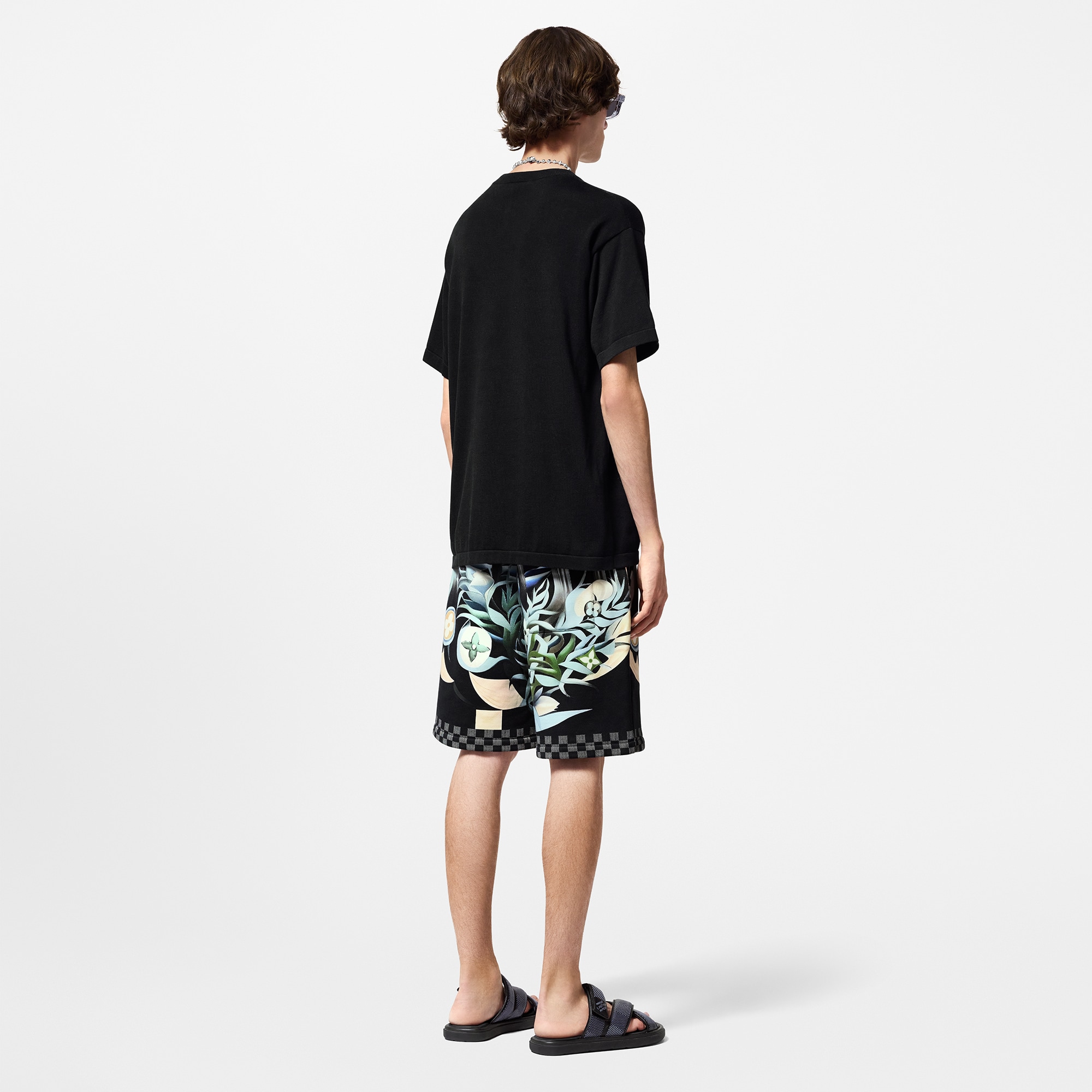 T-shirt in cotone con decori  Uomo Abbigliamento T-Shirt e Polo | LOUIS VUITTON (Zoom prodotto)