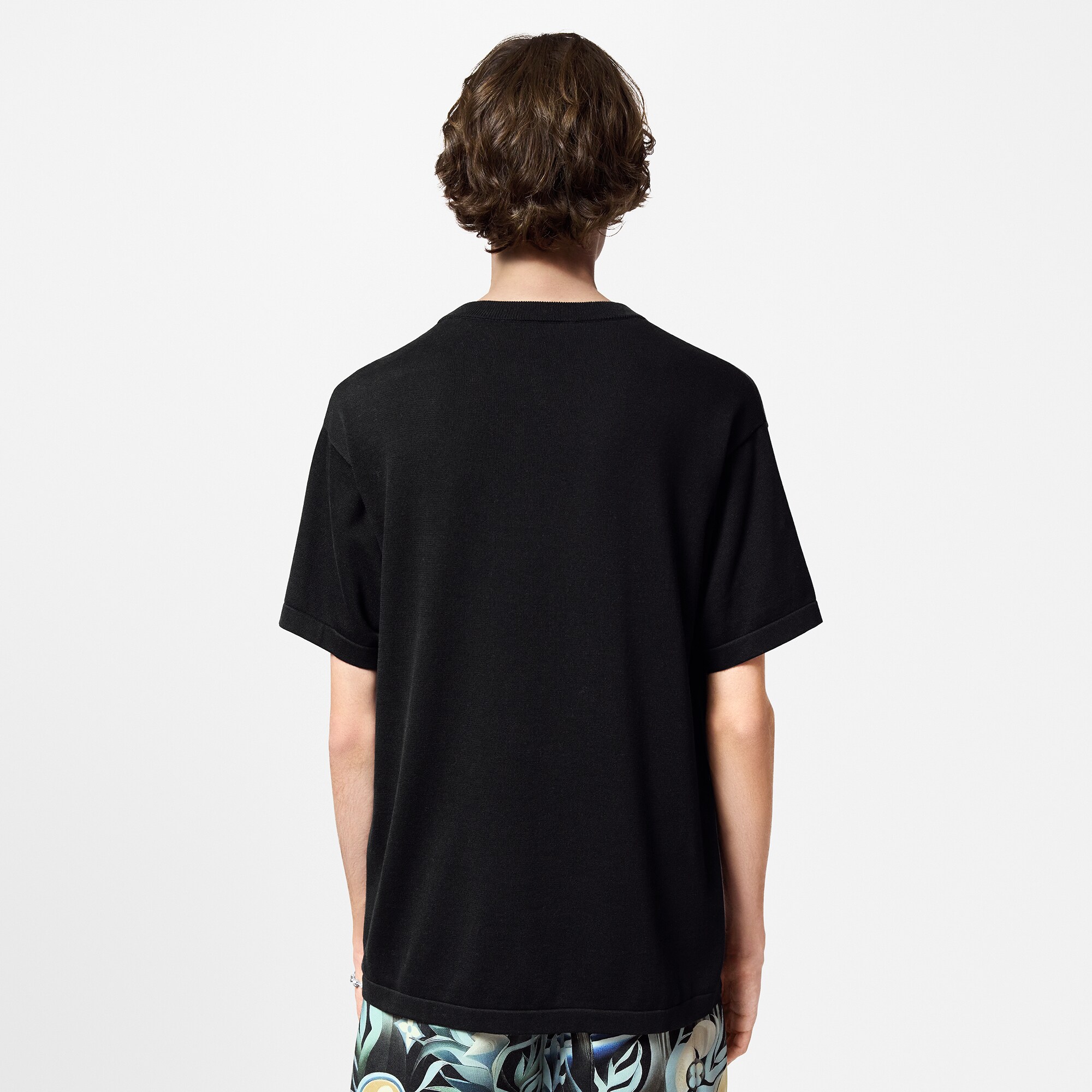 T-shirt in cotone con decori  Uomo Abbigliamento T-Shirt e Polo | LOUIS VUITTON (Zoom prodotto)