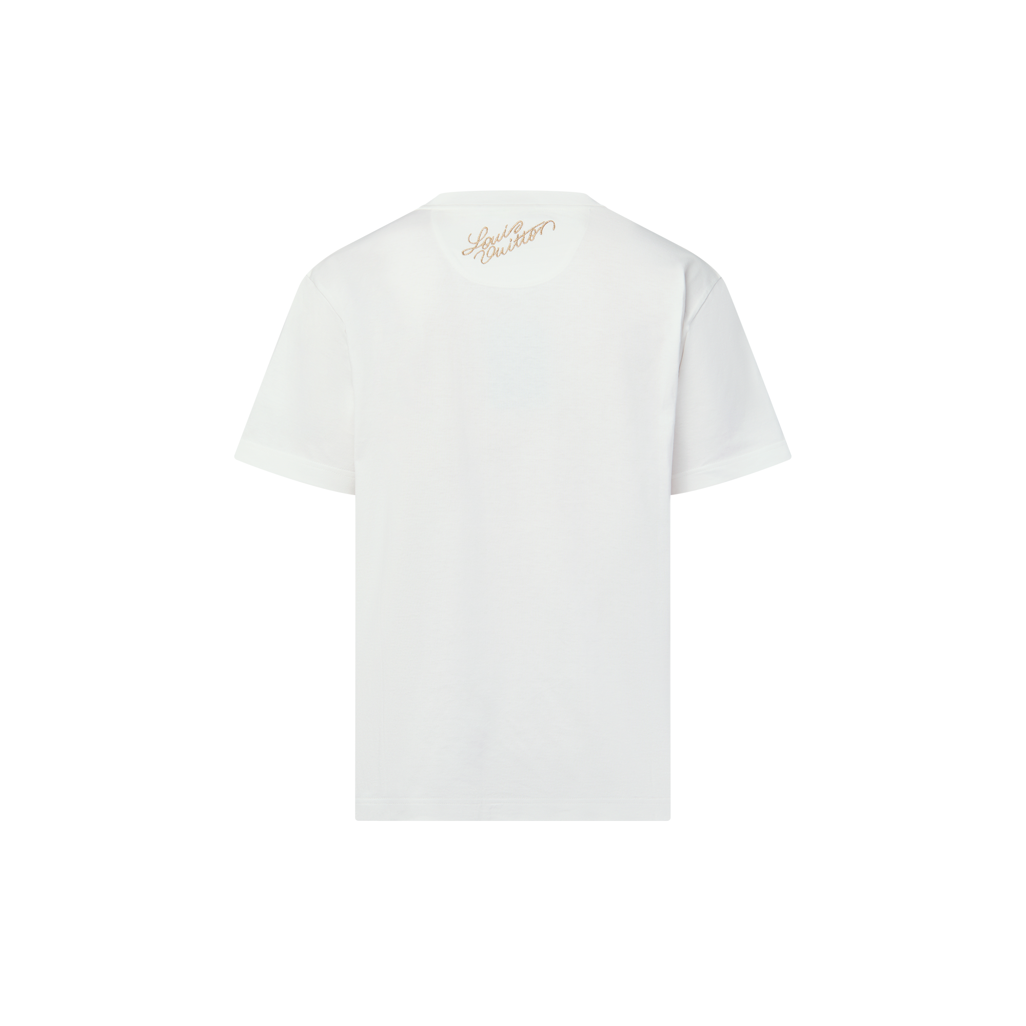 T-shirt in cotone con decori  Uomo Abbigliamento T-Shirt e Polo | LOUIS VUITTON (Zoom prodotto)