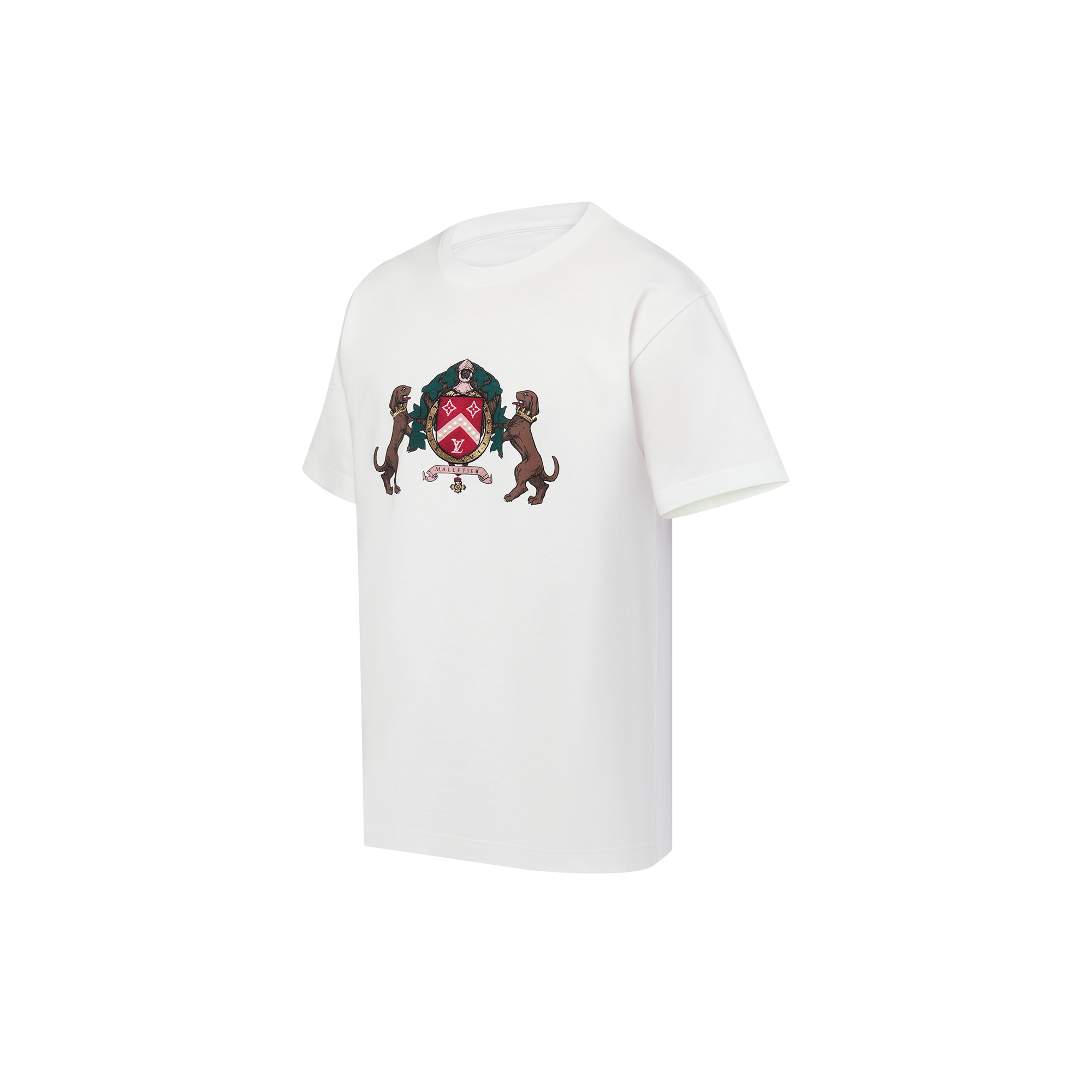 T-shirt in cotone con decori  Uomo Abbigliamento T-Shirt e Polo | LOUIS VUITTON (Zoom prodotto)