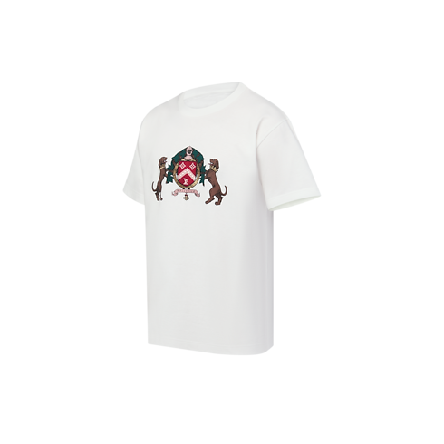 T-shirt in cotone con decori Uomo Abbigliamento T-Shirt e Polo | LOUIS VUITTON (Zoom prodotto)