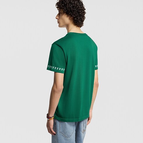 T-shirt in cotone con firma Uomo Abbigliamento Tutti i Capi di Abbigliamento | LOUIS VUITTON (Zoom prodotto)