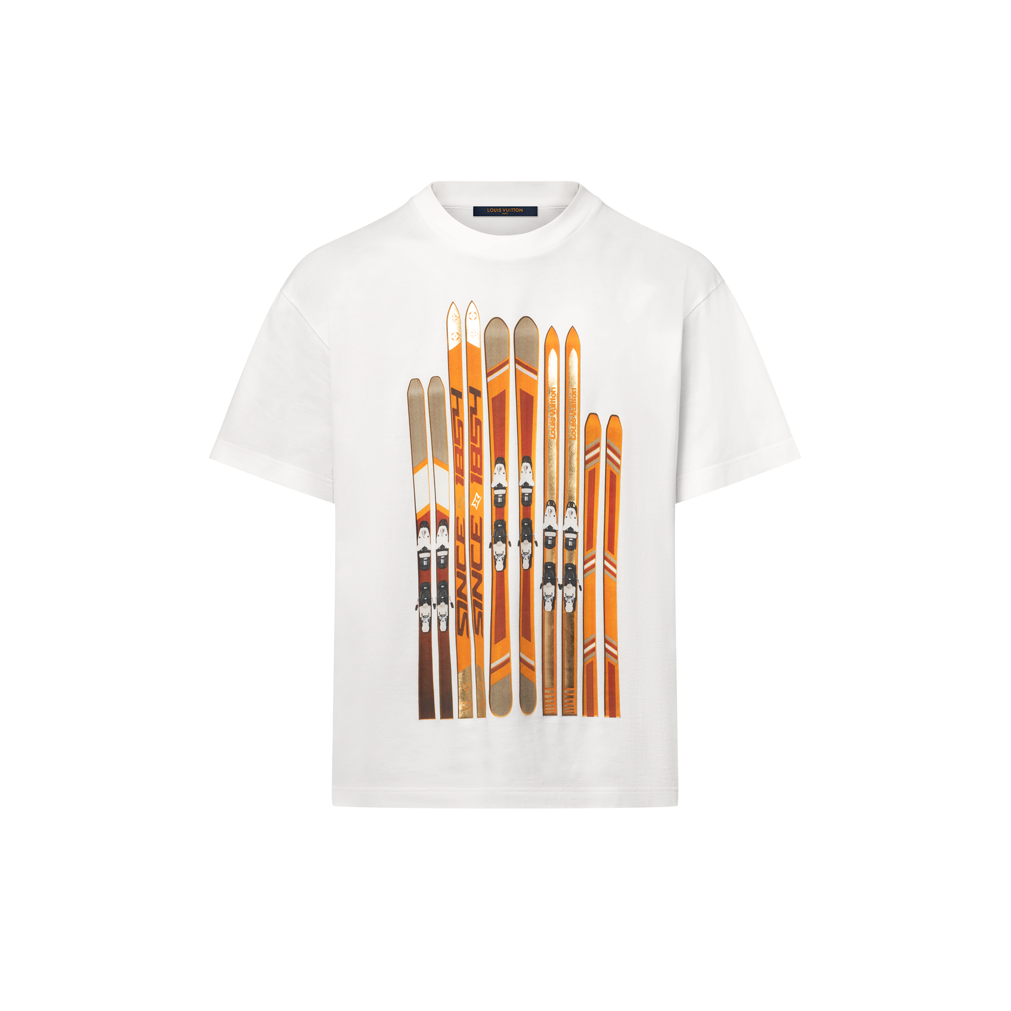 T-shirt in cotone stampato  Uomo Abbigliamento T-Shirt e Polo | LOUIS VUITTON (Zoom prodotto)