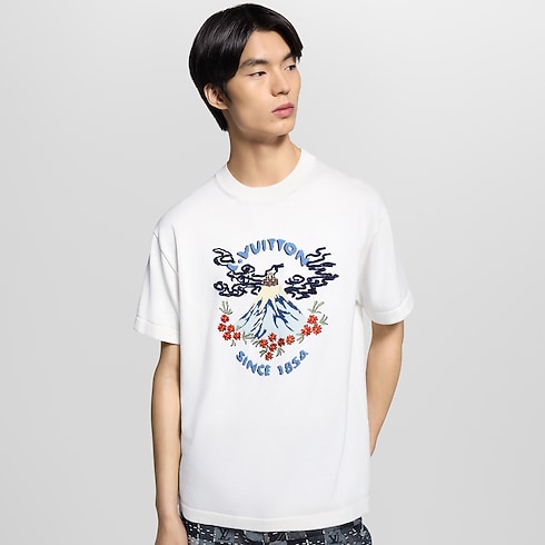 T-shirt in maglia Uomo Abbigliamento Tutti i Capi di Abbigliamento | LOUIS VUITTON (Zoom prodotto)