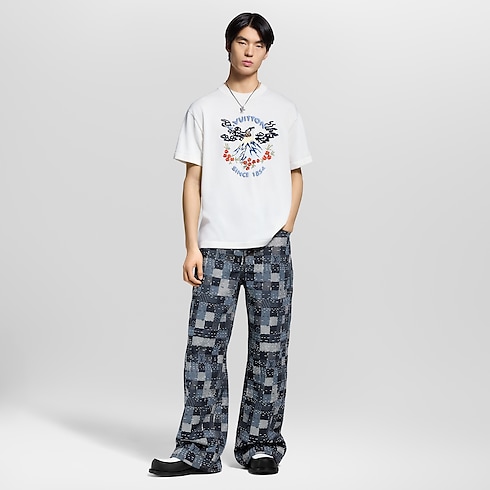 T-shirt in maglia Uomo Abbigliamento Tutti i Capi di Abbigliamento | LOUIS VUITTON (Zoom prodotto)