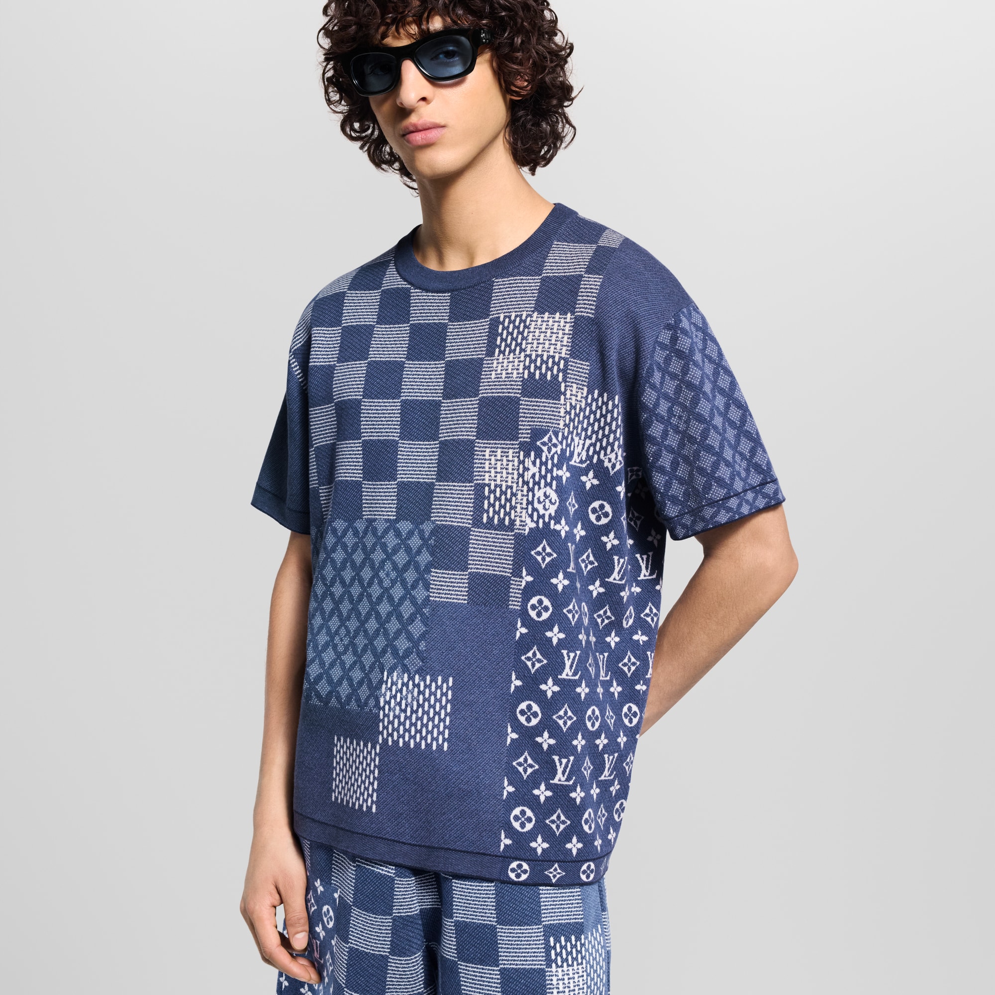 T-shirt in maglia  Uomo Abbigliamento Tutti i Capi di Abbigliamento | LOUIS VUITTON (Zoom prodotto)