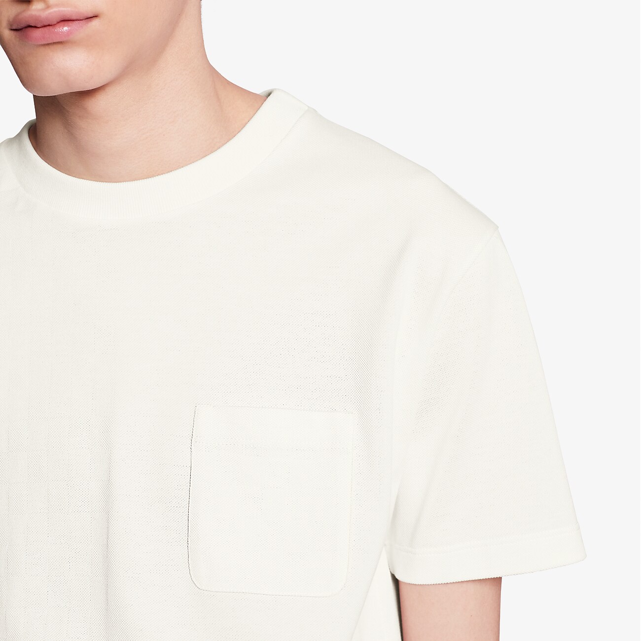 T-shirt Uomo IZOD Rossa Con Tasca Cotone E Poliestere Taglia Varia