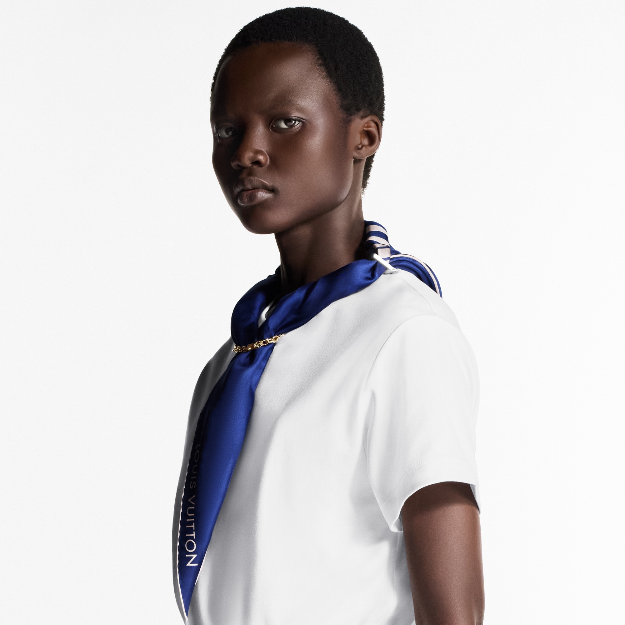 T-shirt Nautical con foulard  Donna Abbigliamento Camicie e T-Shirt | LOUIS VUITTON (Zoom prodotto)
