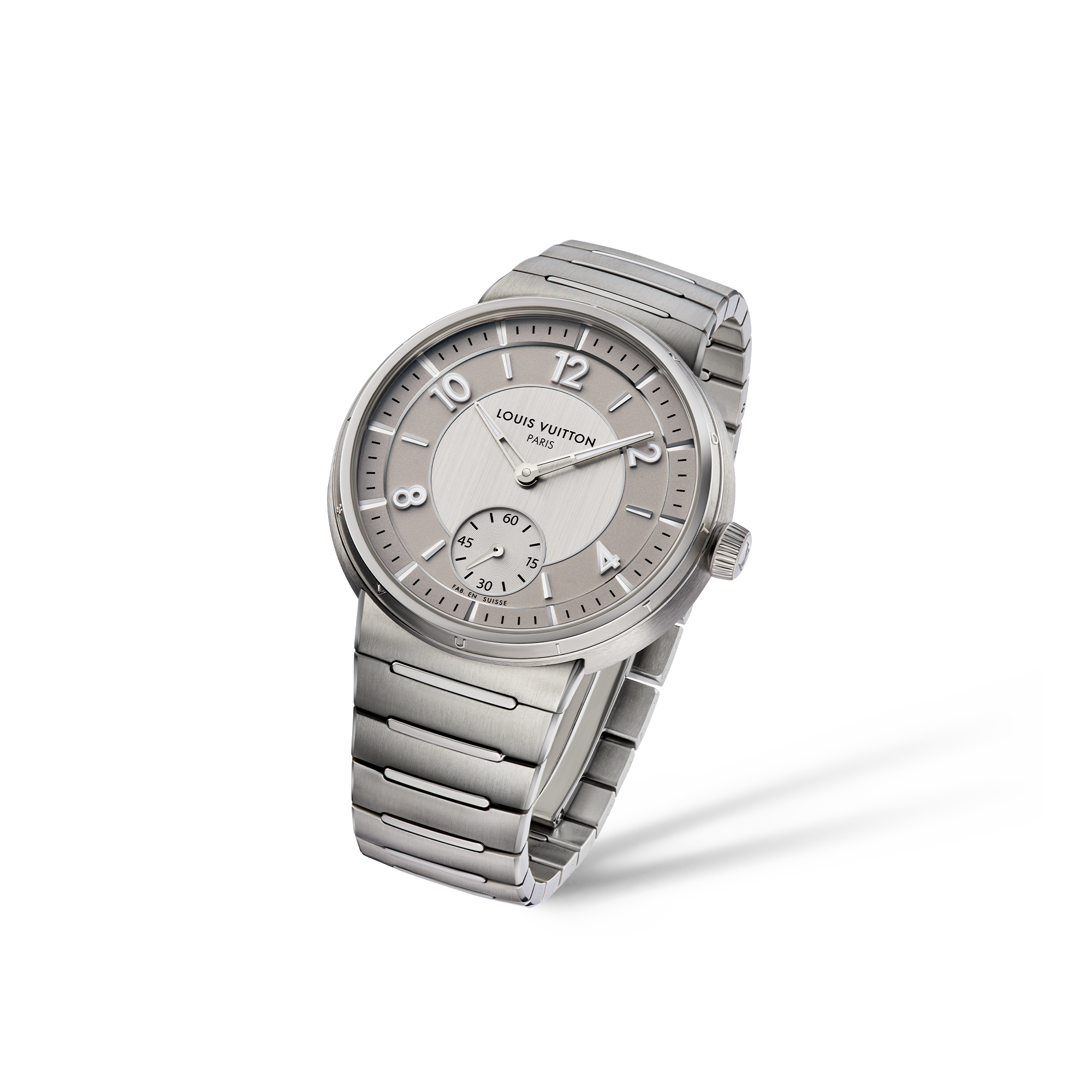 Tambour, orologio automatico, 40 mm, acciaio  Orologi Tutti gli orologi } | LOUIS VUITTON (Zoom prodotto)