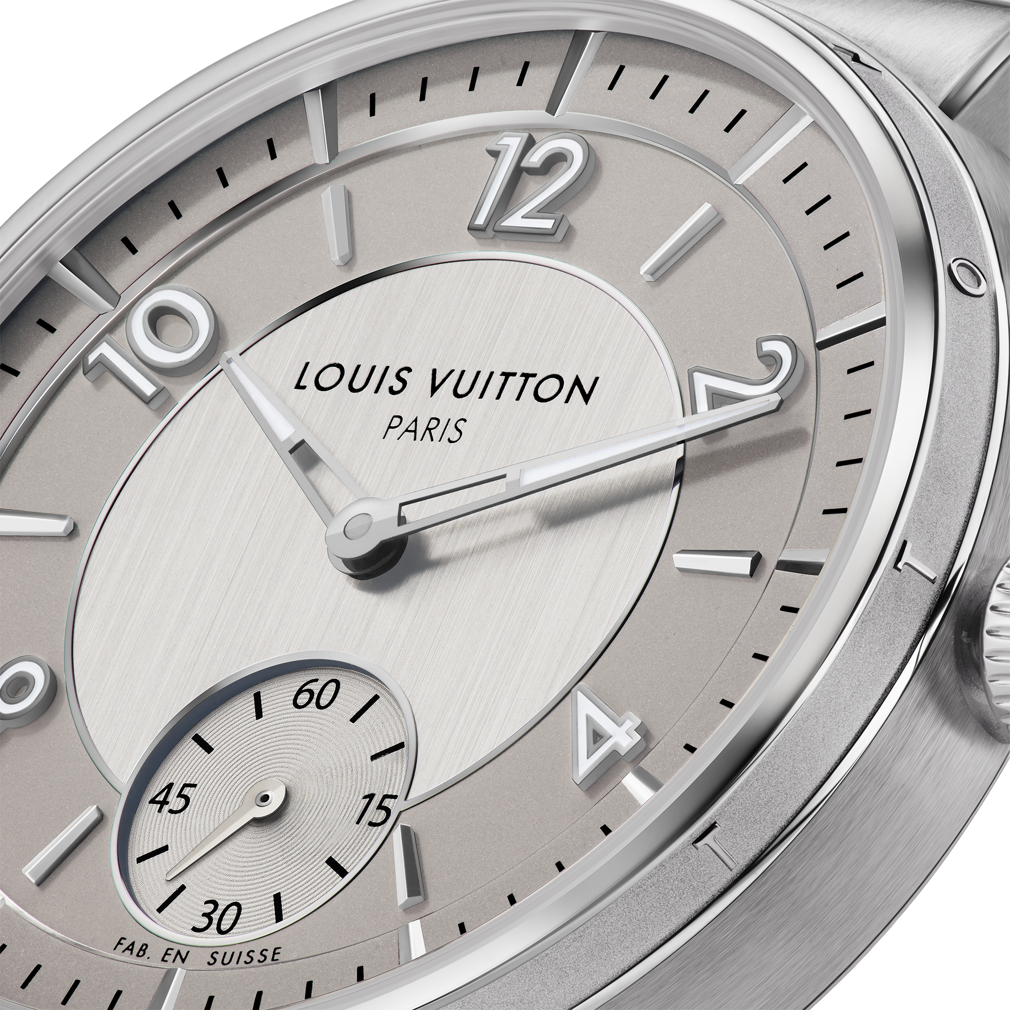 Tambour, orologio automatico, 40 mm, acciaio  Orologi Tutti gli orologi } | LOUIS VUITTON (Zoom prodotto)