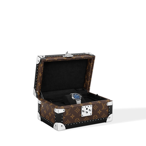 Tambour, orologio automatico, 40 mm, acciaio Orologi Tutti gli orologi } | LOUIS VUITTON (Zoom prodotto)