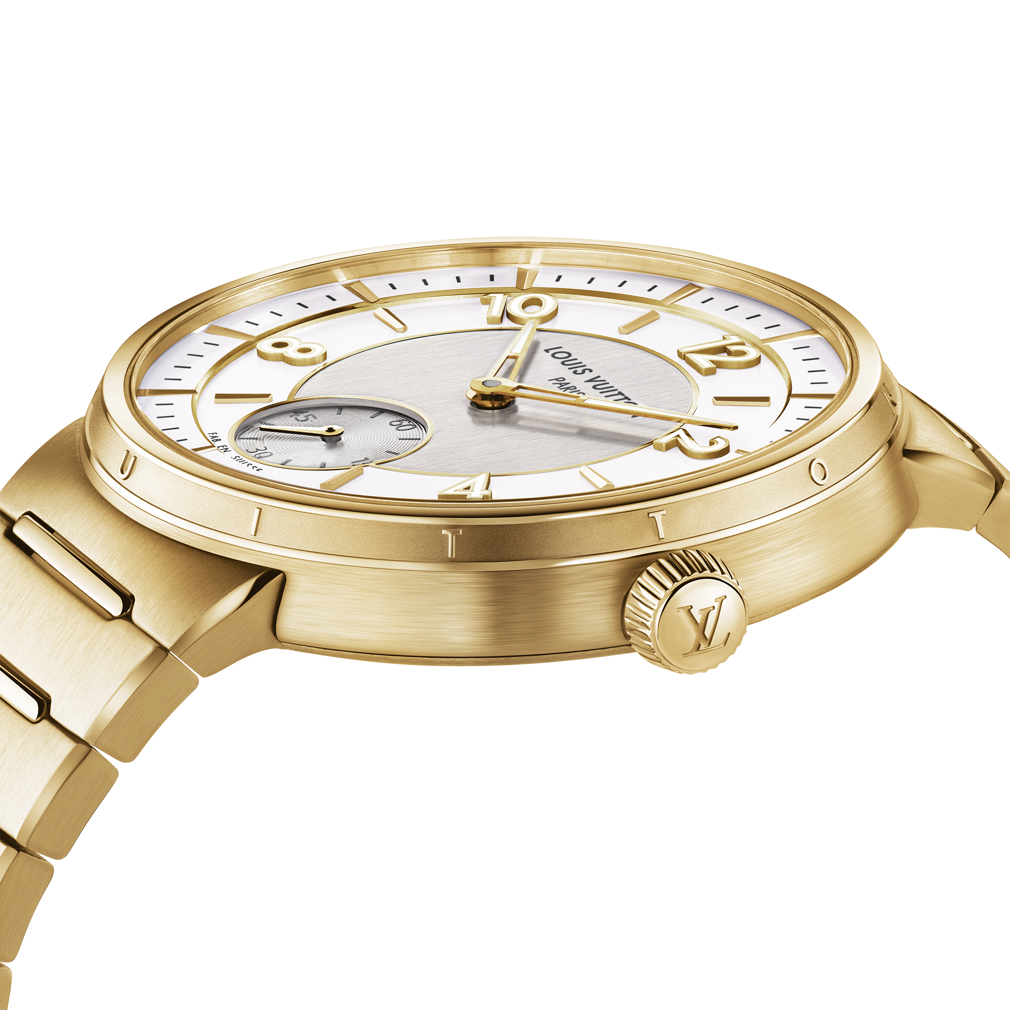 Tambour, orologio automatico, 40 mm, oro giallo  Orologi Tutti gli orologi } | LOUIS VUITTON (Zoom prodotto)