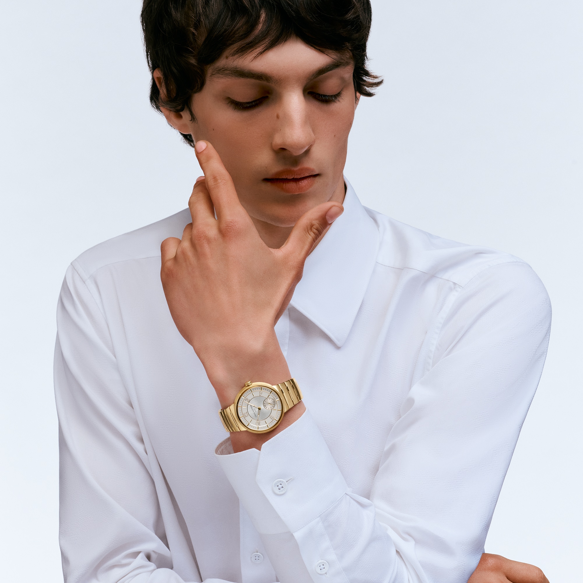 Tambour, orologio automatico, 40 mm, oro giallo  Orologi Tutti gli orologi } | LOUIS VUITTON (Zoom prodotto)