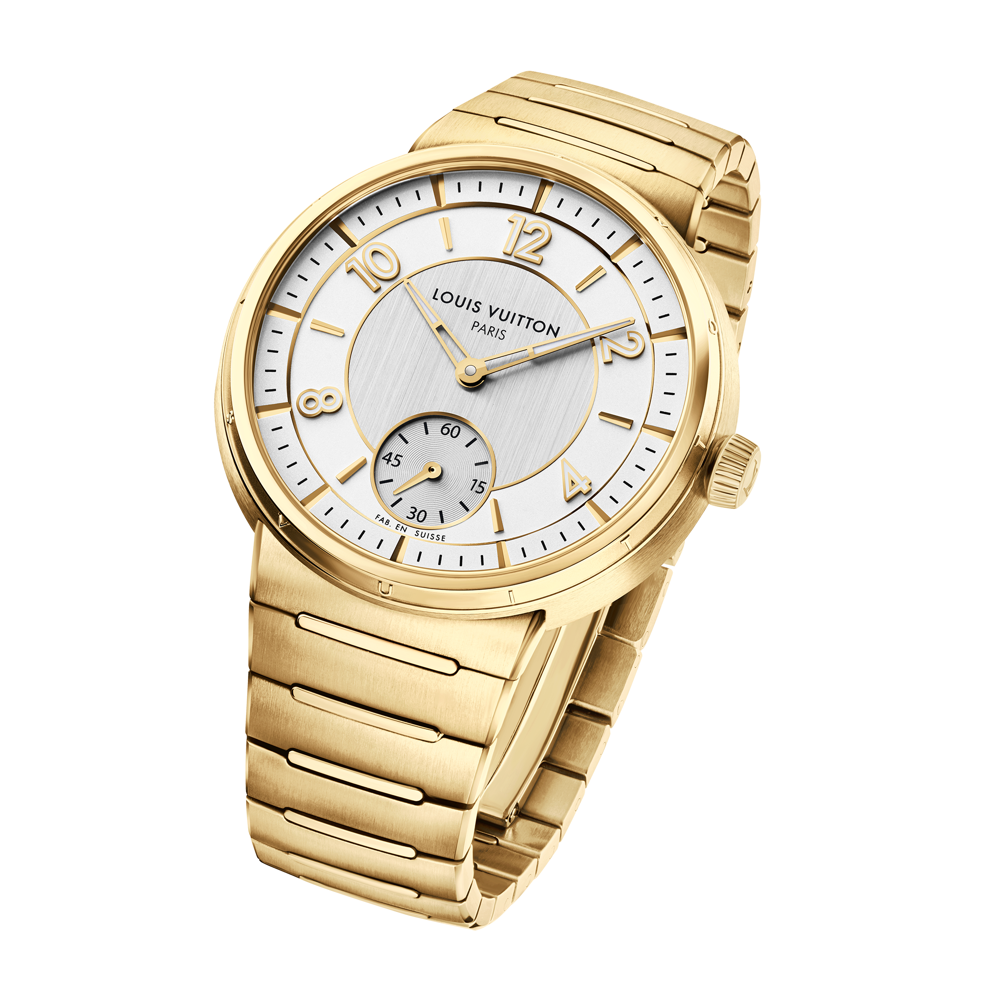 Tambour, orologio automatico, 40 mm, oro giallo  Orologi Tutti gli orologi } | LOUIS VUITTON (Zoom prodotto)