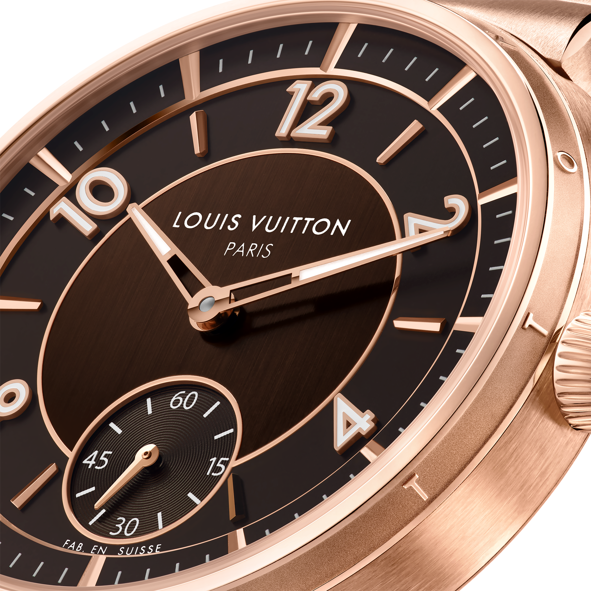 Tambour, orologio automatico, 40 mm, oro rosa  Orologi Tutti gli orologi } | LOUIS VUITTON (Zoom prodotto)