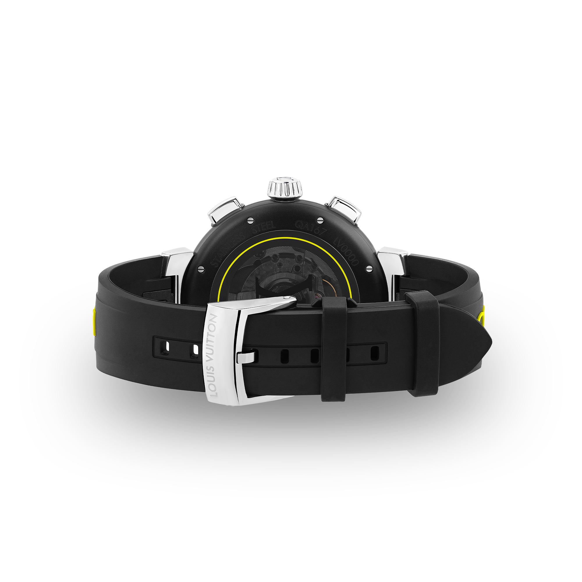 Tambour Street Diver Chronograph, orologio automatico, 46 mm, acciaio  Orologi Tutti gli orologi } | LOUIS VUITTON (Zoom prodotto)