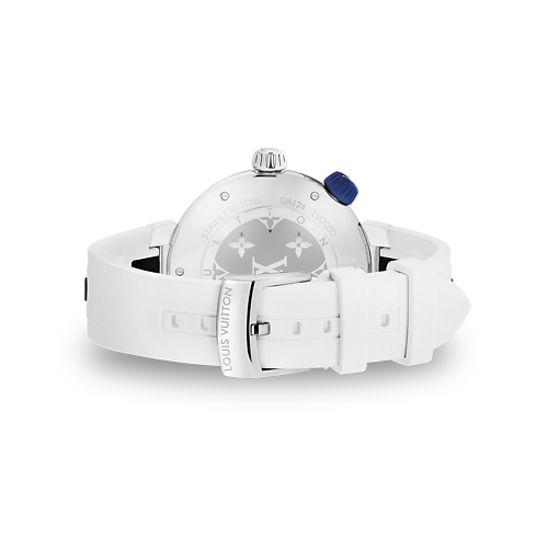 Tambour Street Diver, orologio al quarzo, 39,5 mm, acciaio Orologi Tutti gli orologi } | LOUIS VUITTON (Zoom prodotto)