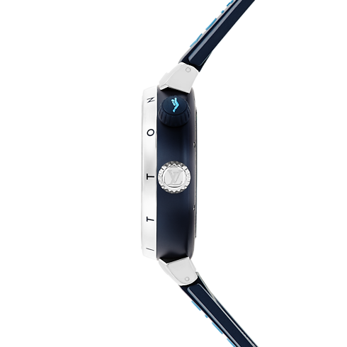 Tambour Street Diver, orologio automatico, 44 mm, acciaio Orologi Tutti gli orologi } | LOUIS VUITTON (Zoom prodotto)