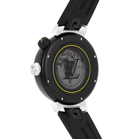 Tambour Street Diver, orologio automatico, 44 mm, acciaio Orologi Tutti gli orologi } | LOUIS VUITTON (Zoom prodotto)