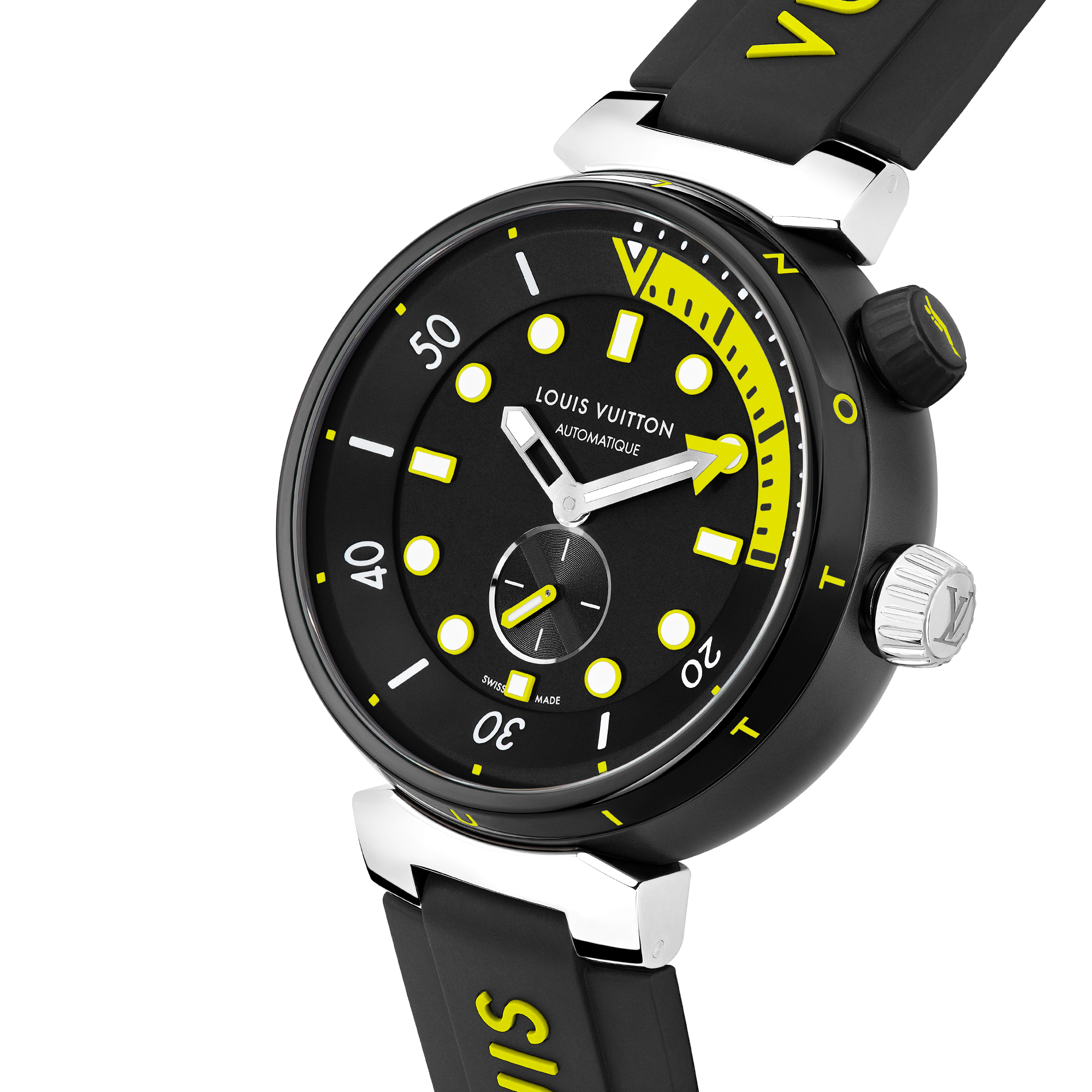 Tambour Street Diver, orologio automatico, 44 mm, acciaio  Orologi Tutti gli orologi } | LOUIS VUITTON (Zoom prodotto)
