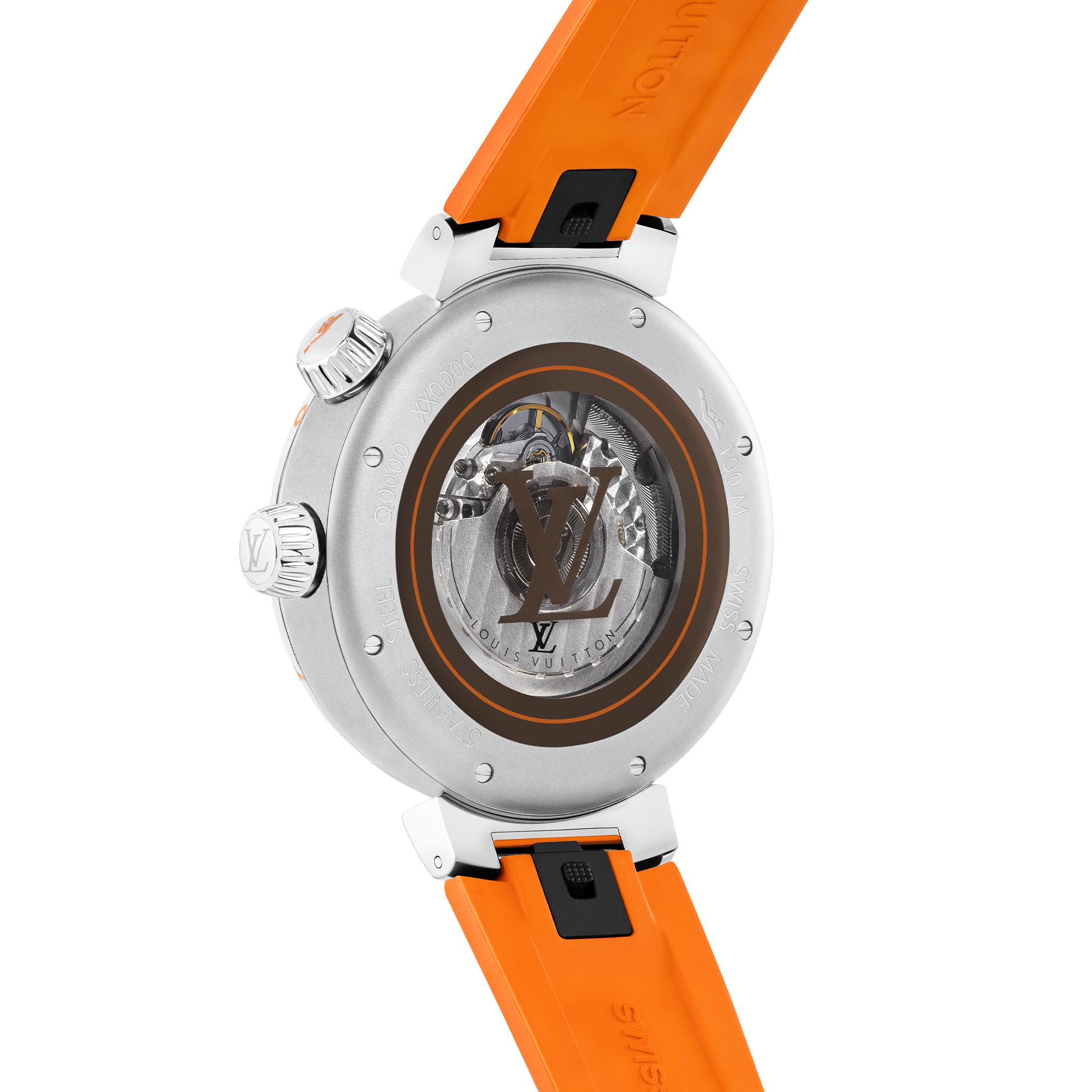 Tambour Street Diver, orologio automatico, 44 mm, acciaio  Orologi Tutti gli orologi } | LOUIS VUITTON (Zoom prodotto)