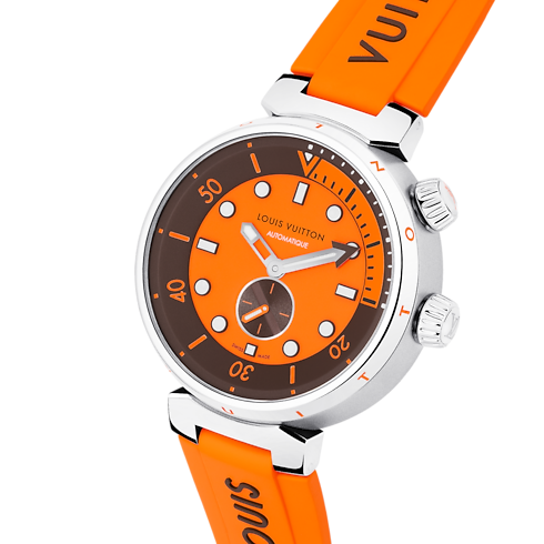 Tambour Street Diver, orologio automatico, 44 mm, acciaio Orologi Tutti gli orologi } | LOUIS VUITTON (Zoom prodotto)