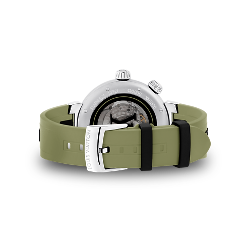 Tambour Street Diver, orologio automatico, 44 mm, acciaio Orologi Tutti gli orologi } | LOUIS VUITTON (Zoom prodotto)