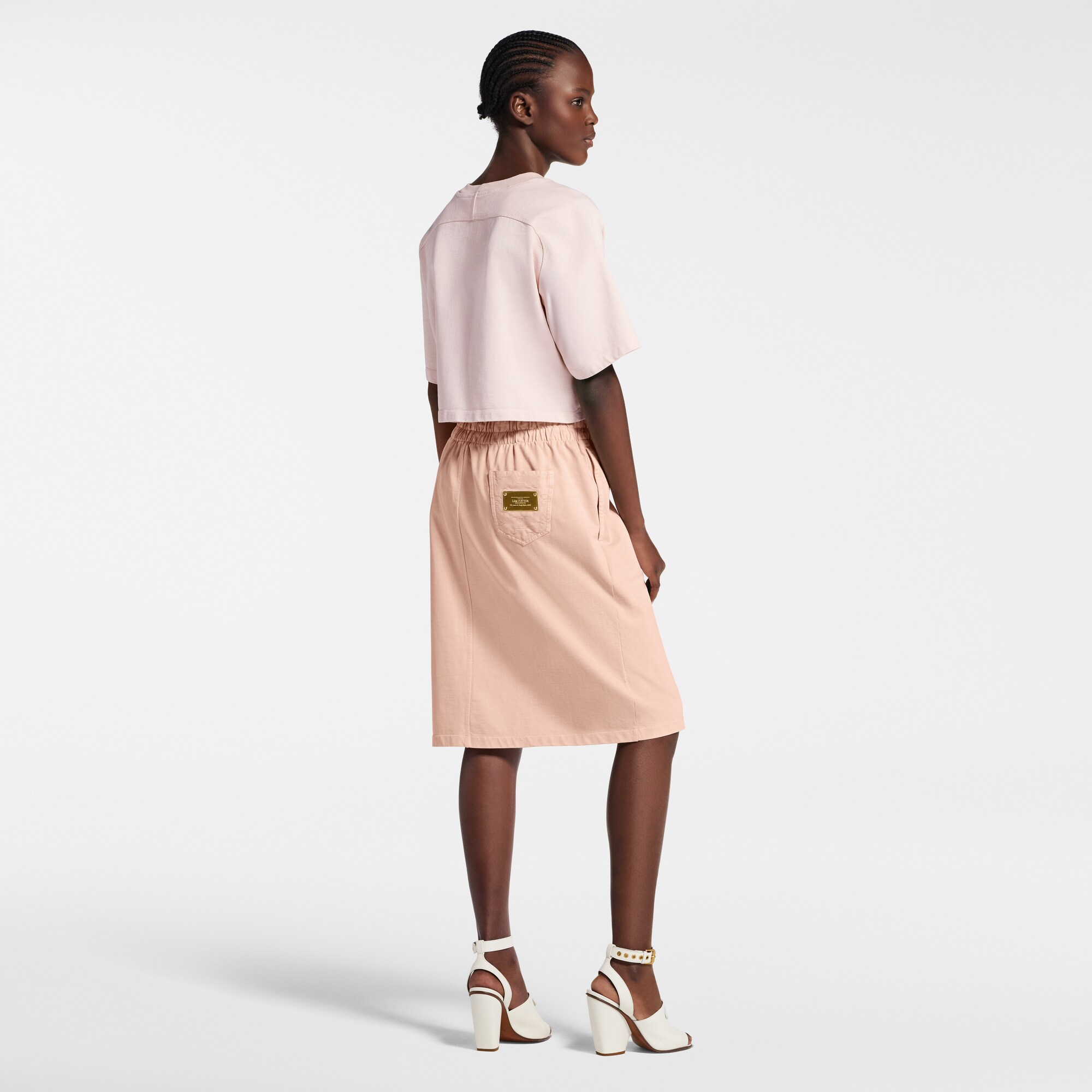 Top corto con tasca iconica  Donna Abbigliamento Camicie e T-Shirt | LOUIS VUITTON (Zoom prodotto)