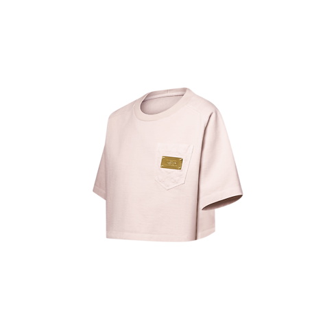 Top corto con tasca iconica Donna Abbigliamento Camicie e T-Shirt | LOUIS VUITTON (Zoom prodotto)