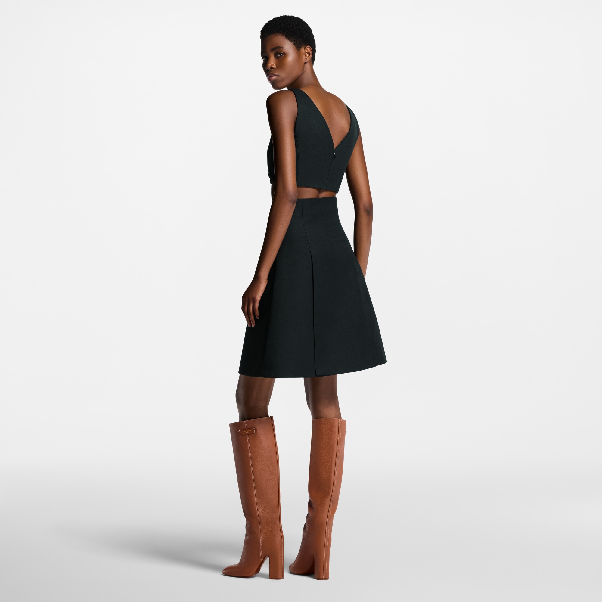 Top corto in gabardine tecnica  Donna Abbigliamento Camicie e T-Shirt | LOUIS VUITTON (Zoom prodotto)