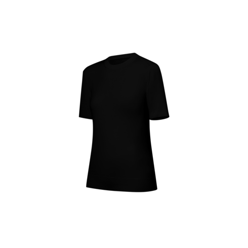 Top in maglia con dettaglio iconico Donna Abbigliamento Camicie e T-Shirt | LOUIS VUITTON (Zoom prodotto)