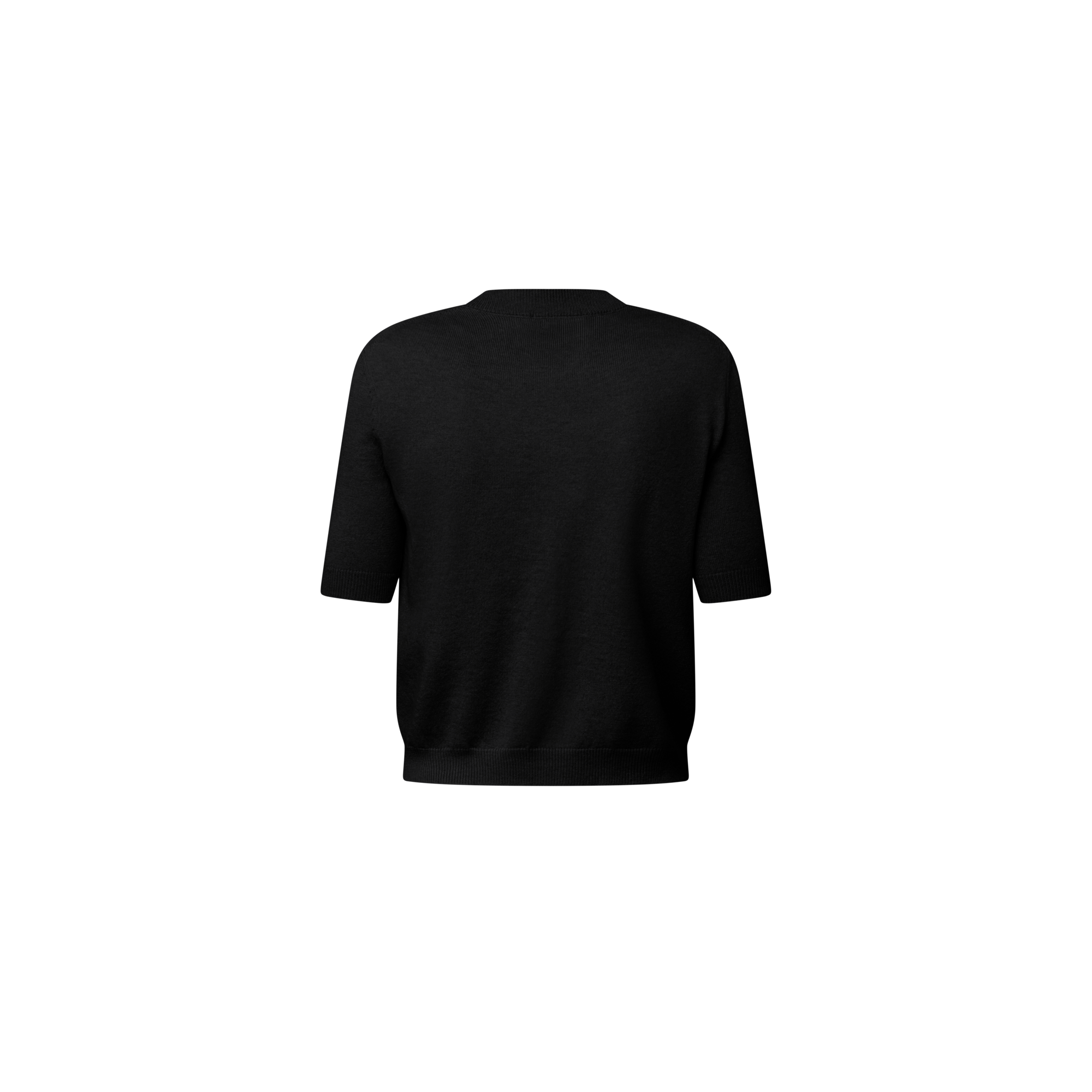 Top in maglia con firma in paillettes  Donna Abbigliamento Camicie e T-Shirt | LOUIS VUITTON (Zoom prodotto)