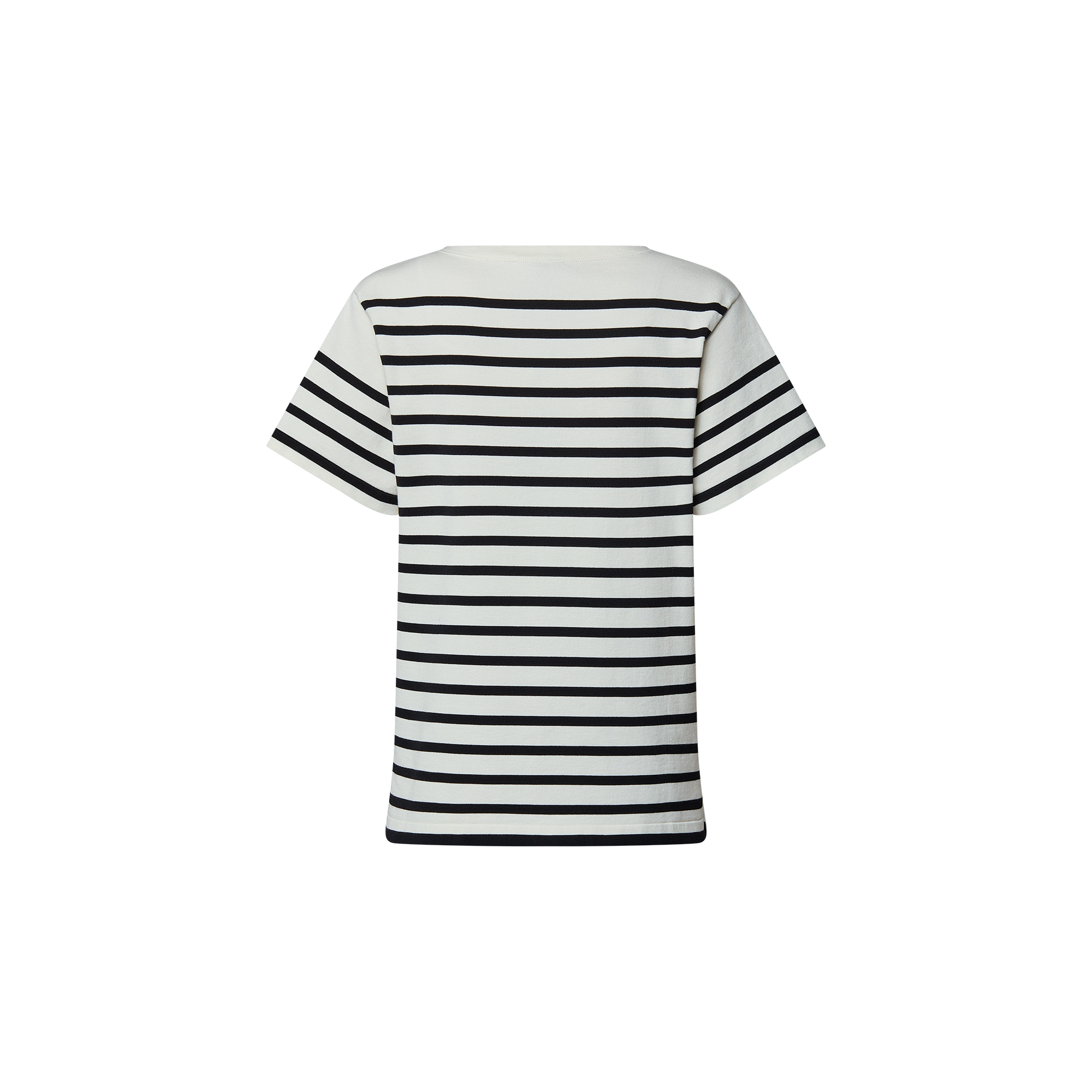 Top in maglia con motivo a righe e firma  Donna Abbigliamento Camicie e T-Shirt | LOUIS VUITTON (Zoom prodotto)