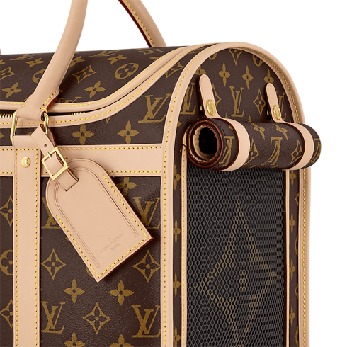 Trasportino per cani 40 Tela Monogram Novità Holiday Selezionati per Lui | LOUIS VUITTON (Zoom prodotto)