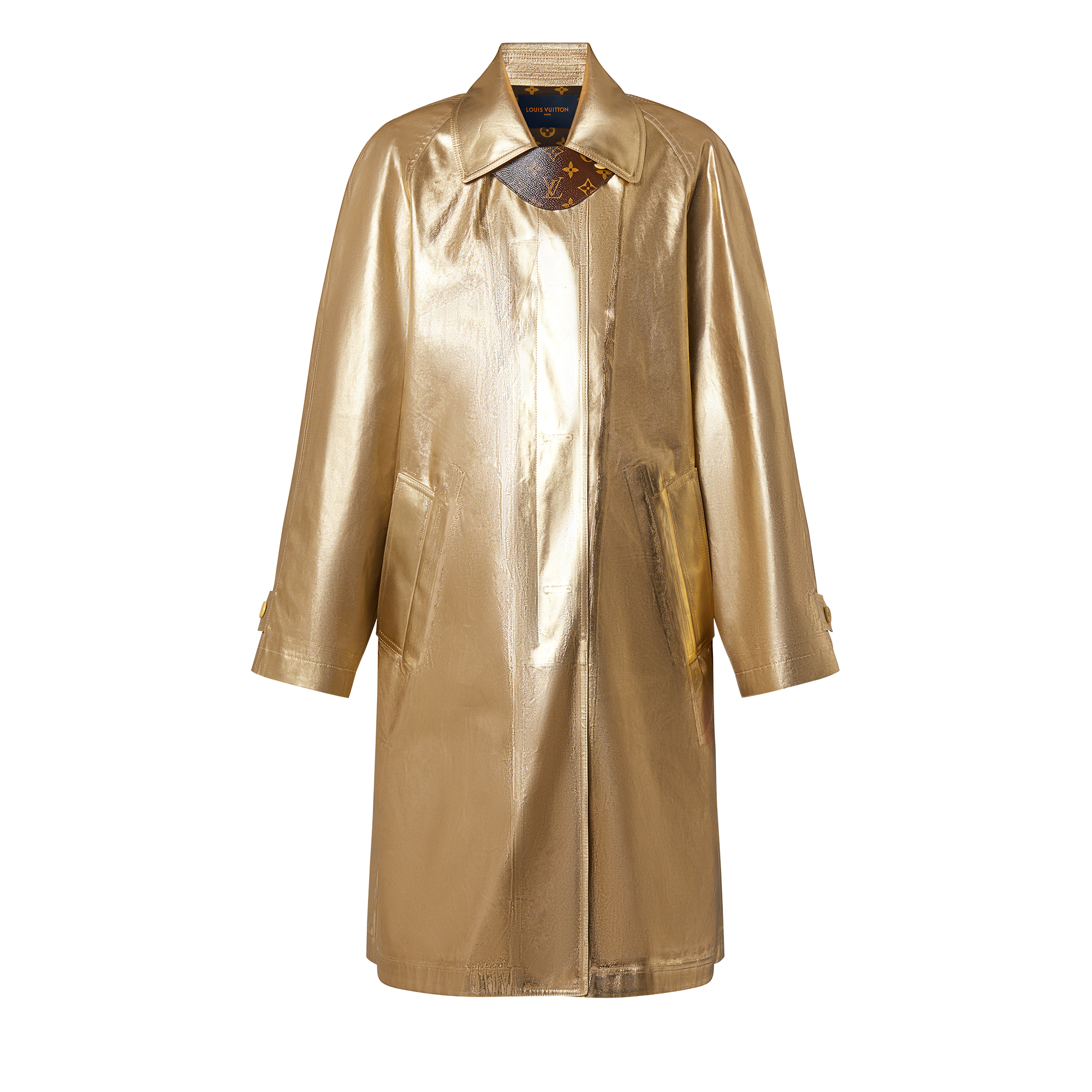 Trench color Oro  Uomo Discontinued Product Obs 7 | LOUIS VUITTON (Zoom prodotto)