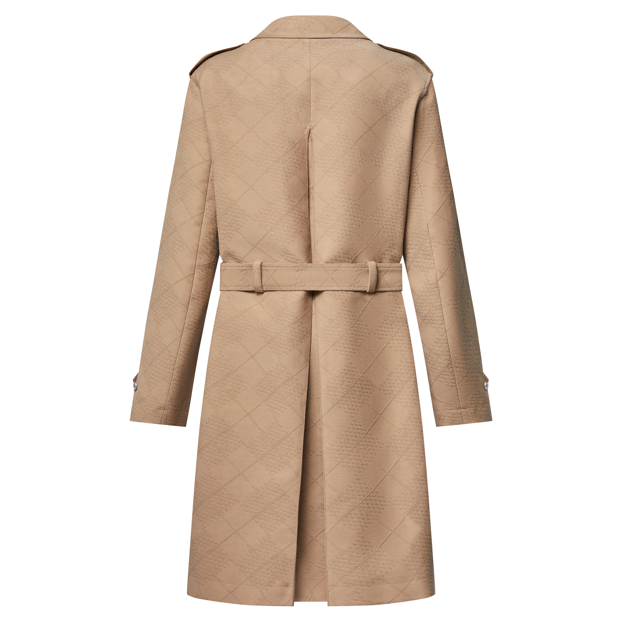 Trench in misto cotone e seta  Uomo Abbigliamento Capispalla e Cappotti | LOUIS VUITTON (Zoom prodotto)