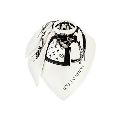 Triangolo LV Straps S00 Donna Accessori Foulard in seta e Bandeaux | LOUIS VUITTON (Zoom prodotto)