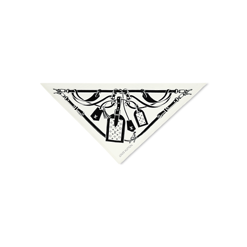 Triangolo LV Straps S00 Donna Accessori Foulard in seta e Bandeaux | LOUIS VUITTON (Zoom prodotto)