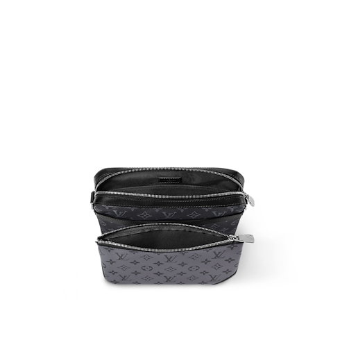 Trio Messenger Monogram Eclipse Uomo Borse da Uomo Tutte le borse | LOUIS VUITTON (Zoom prodotto)