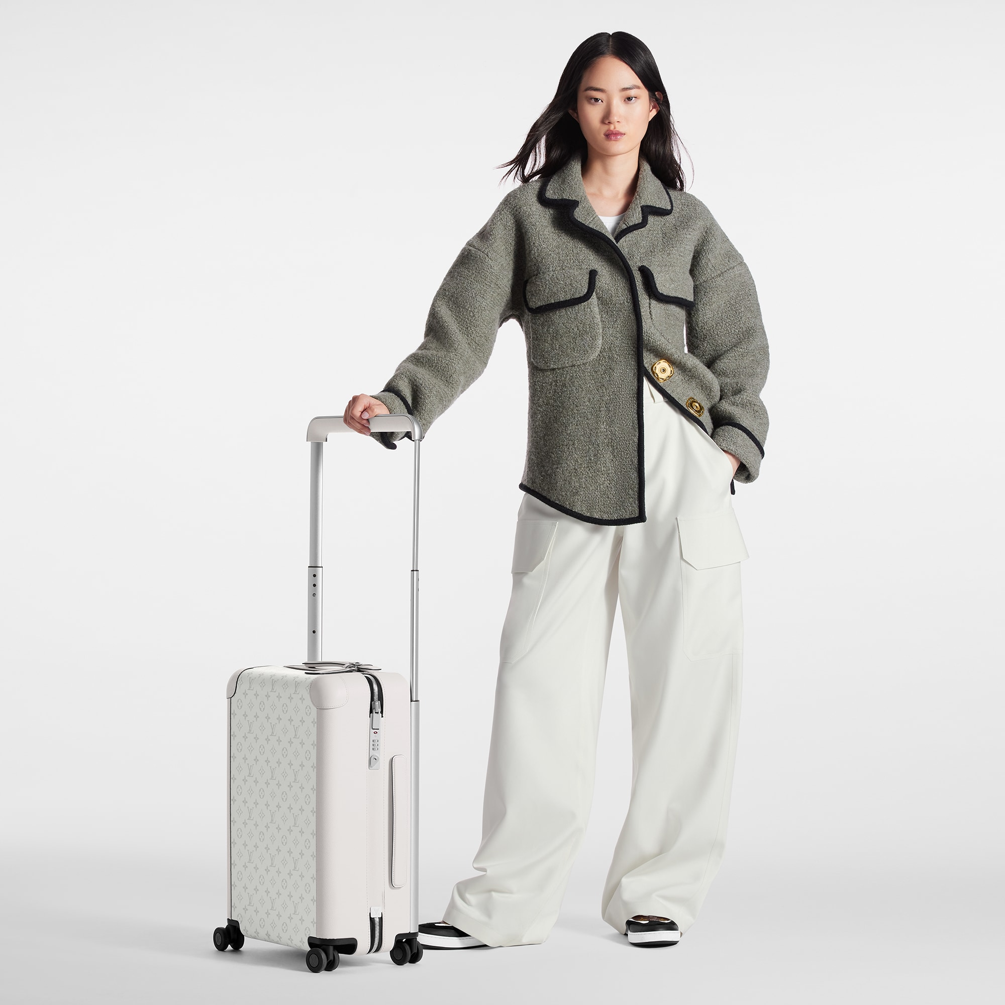 Trolley Horizon 55 Taigarama Uomo Viaggio Valigie con Rotelle | LOUIS VUITTON (Zoom prodotto)